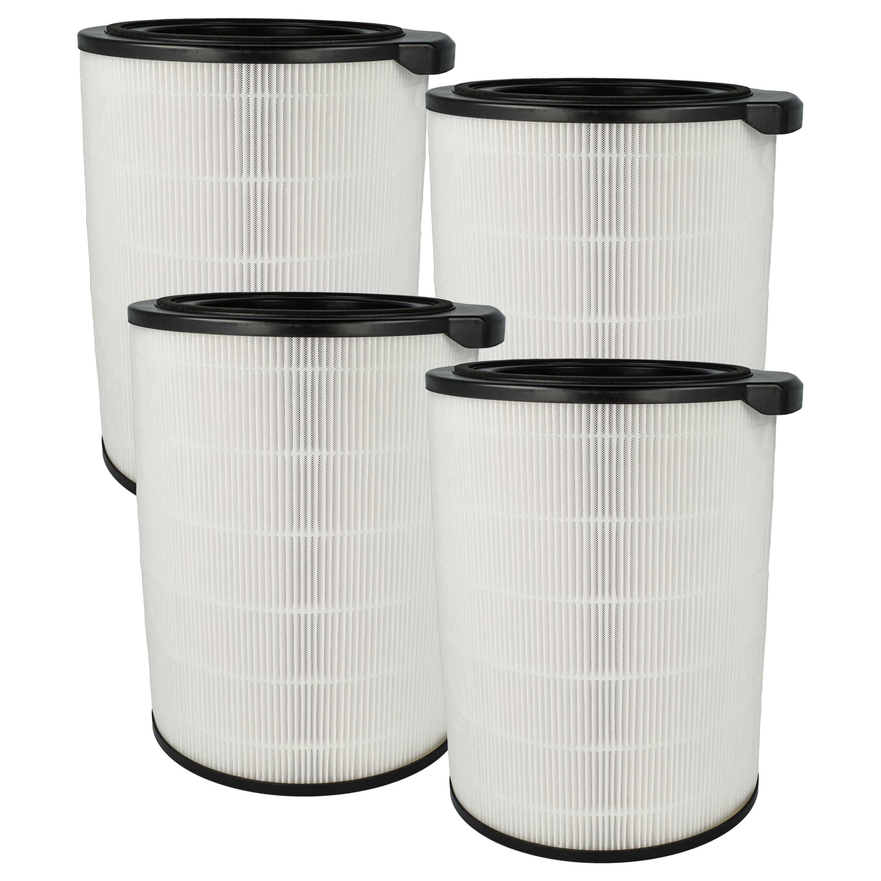 4x Filter replaces Philips FY3430/30 Air Purifier - plastic