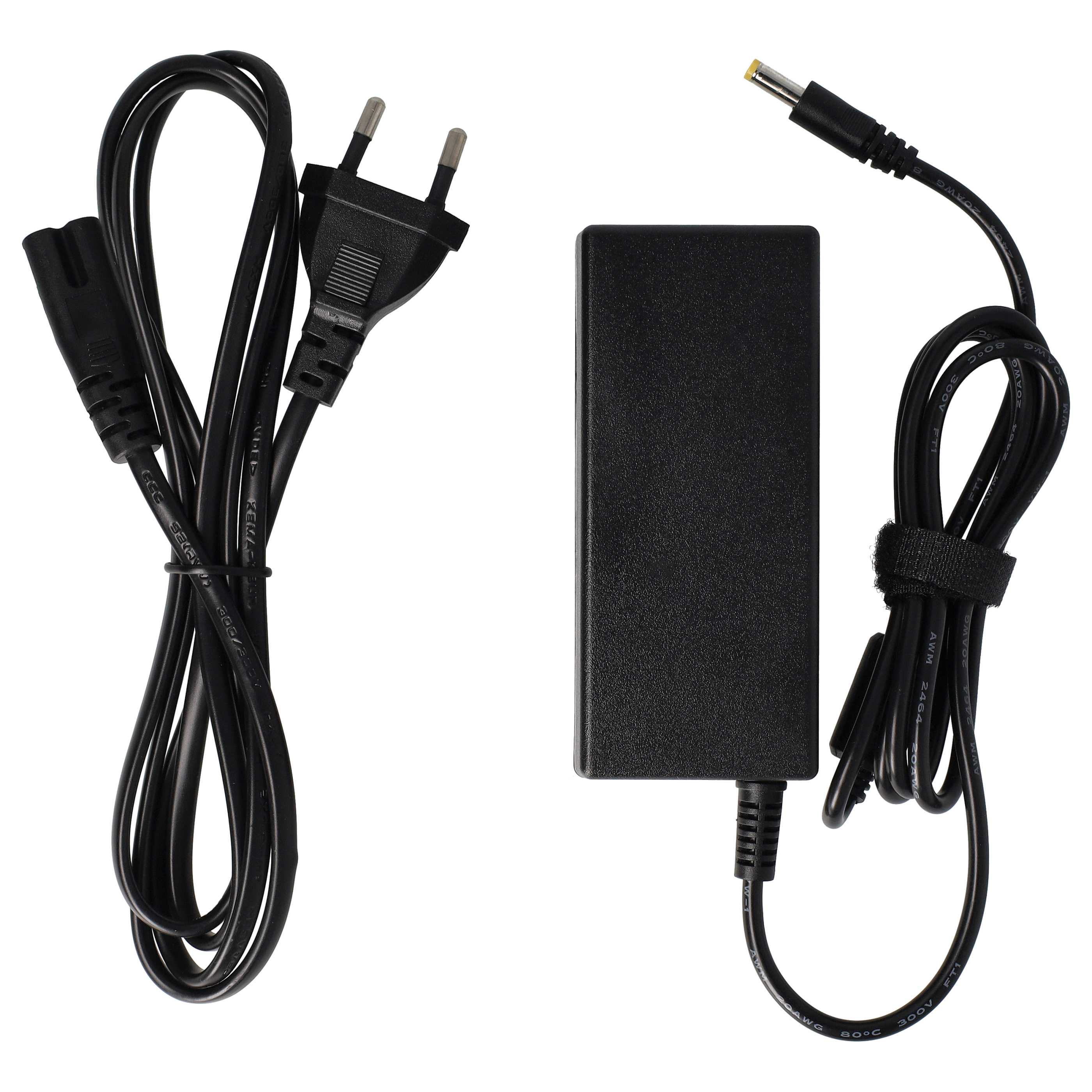 Mains Power Adapter replaces HP 101898-001, 101880-001, 120765-001, 159224-001, 146594-001 forNotebook, 65 W