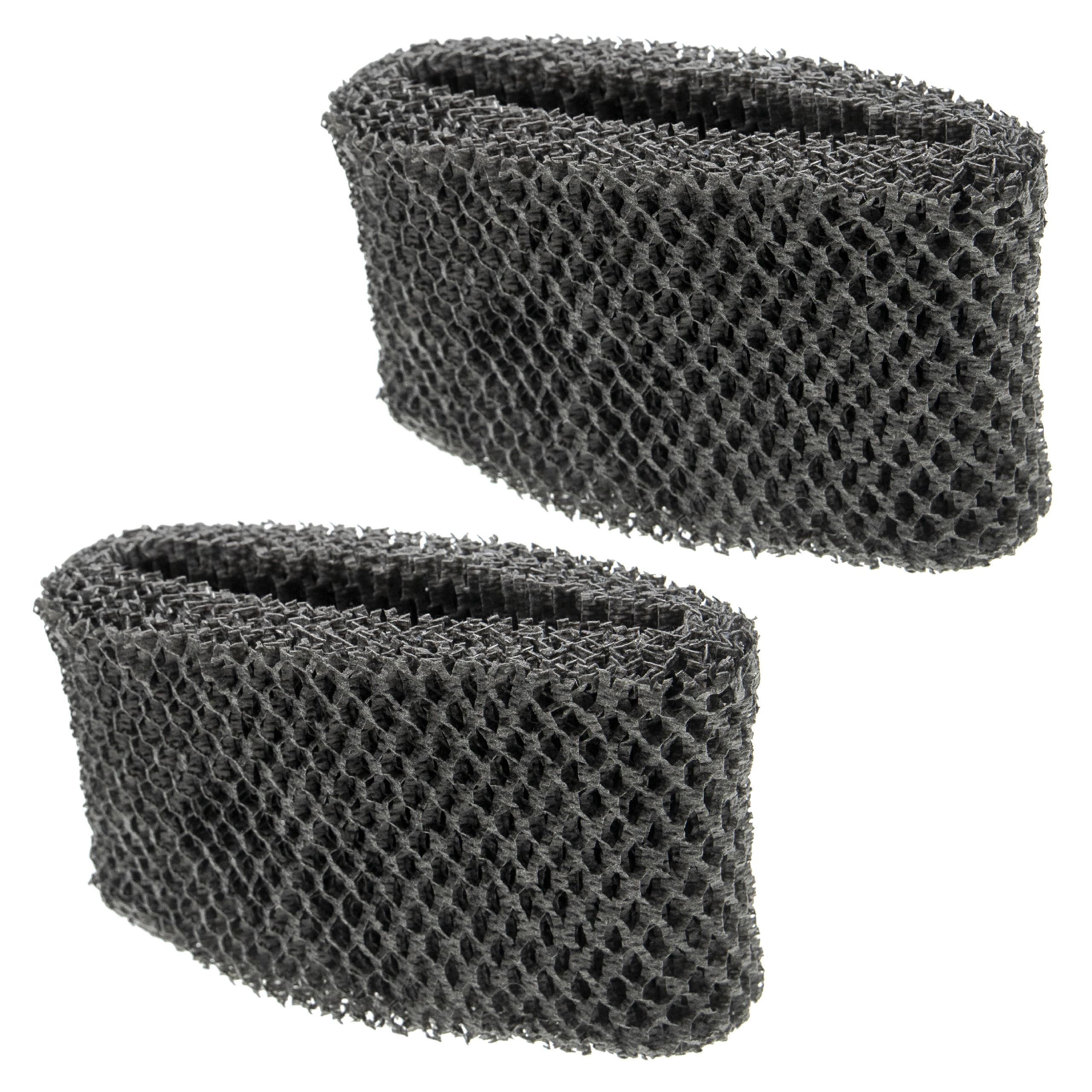 2x Filter replaces Philips HU4102/01, FY2401/10 for Humidifier - natural fibres in honeycomb structure