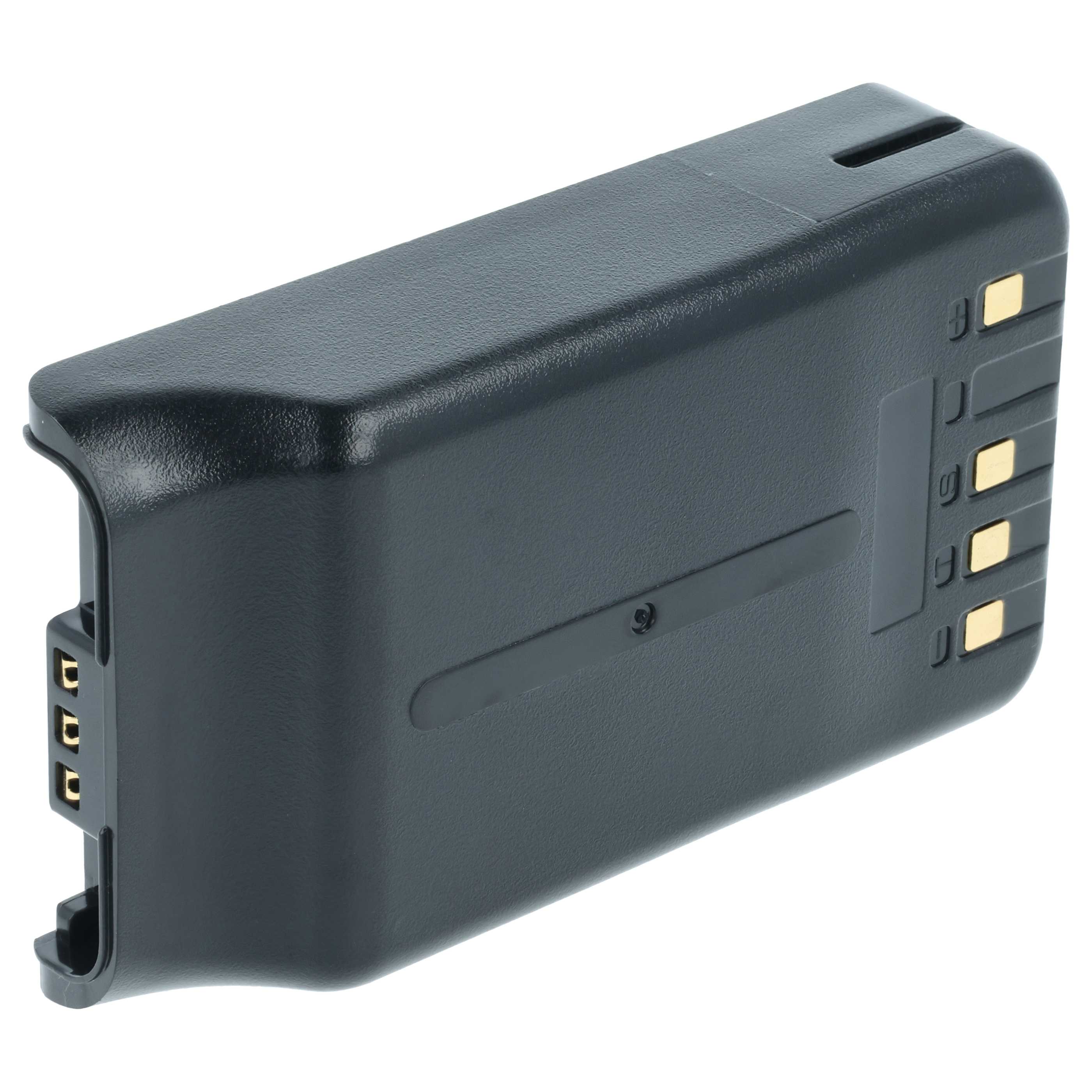 Radio 2x Battery replaces Kenwood KNB-57L, KNB-78L, KNB-55L, KNB-56N, KNB-24L, KNB-35L - 3300 mAh 7.4 V Li-Ion