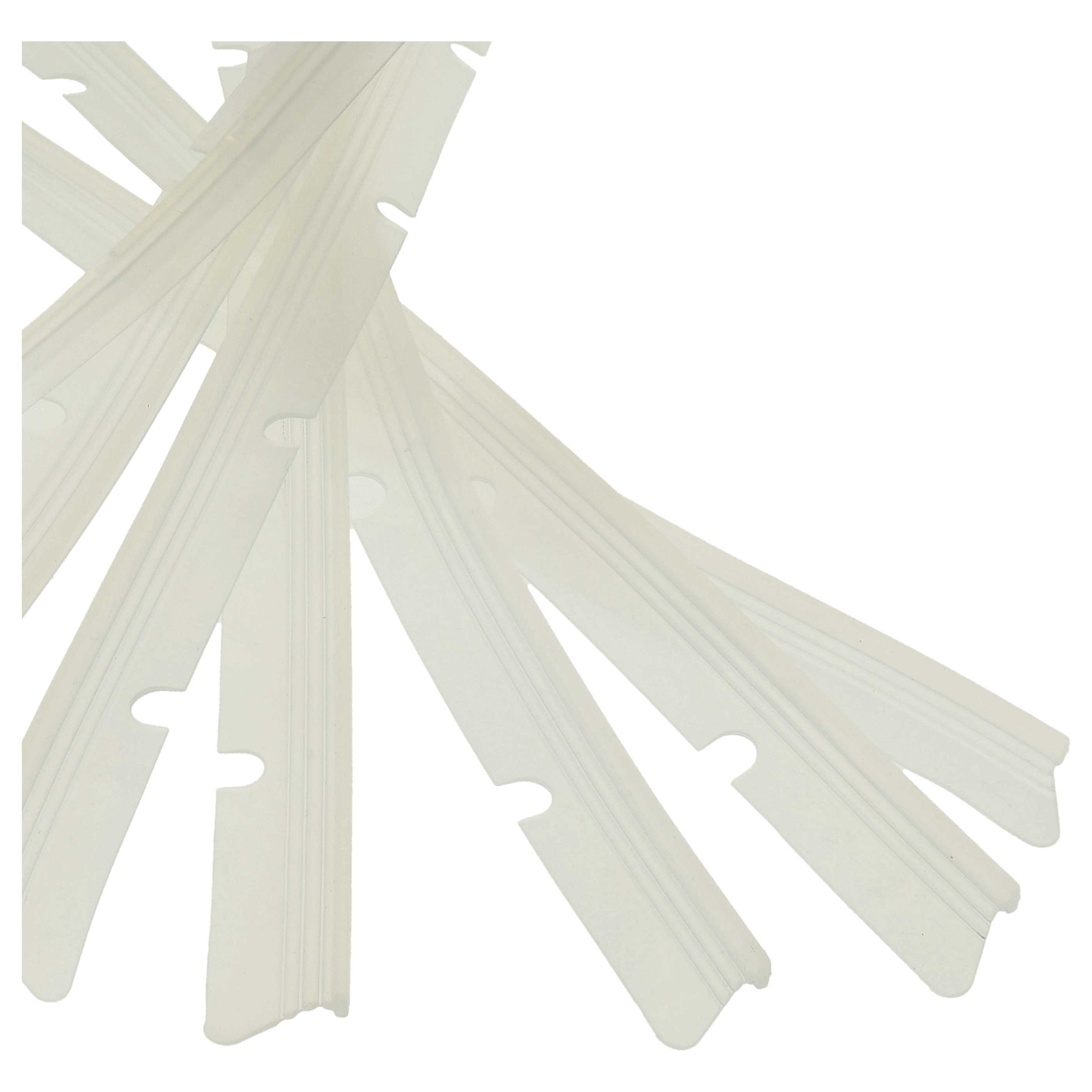 6x Languettes pour aspirateur robot Neato Botvac 70E, 75, 85, 80 - avec lamelles et racleur