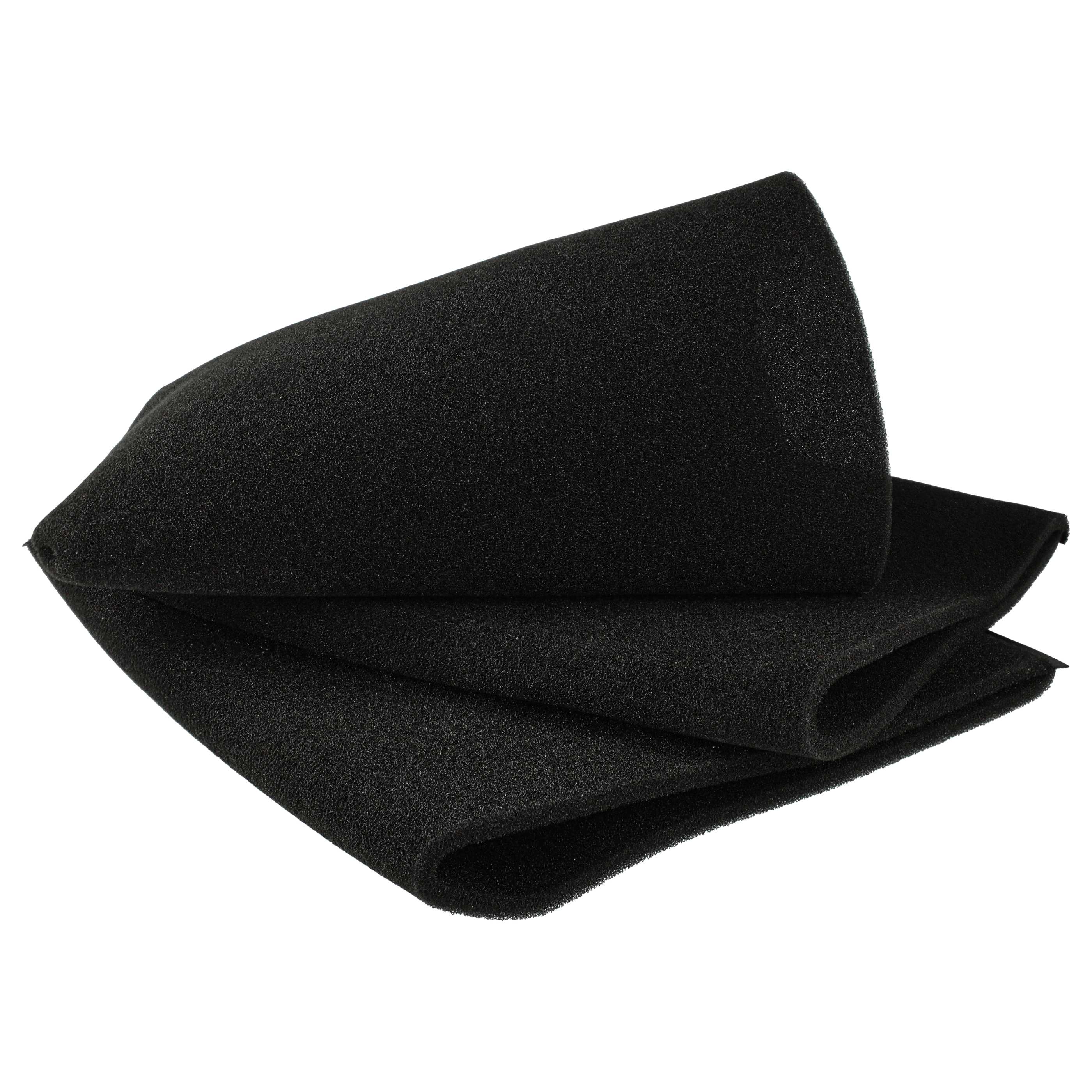 6x Filterfoam filter replaces Parkside 30250100 for Parkside Vacuum Cleaner