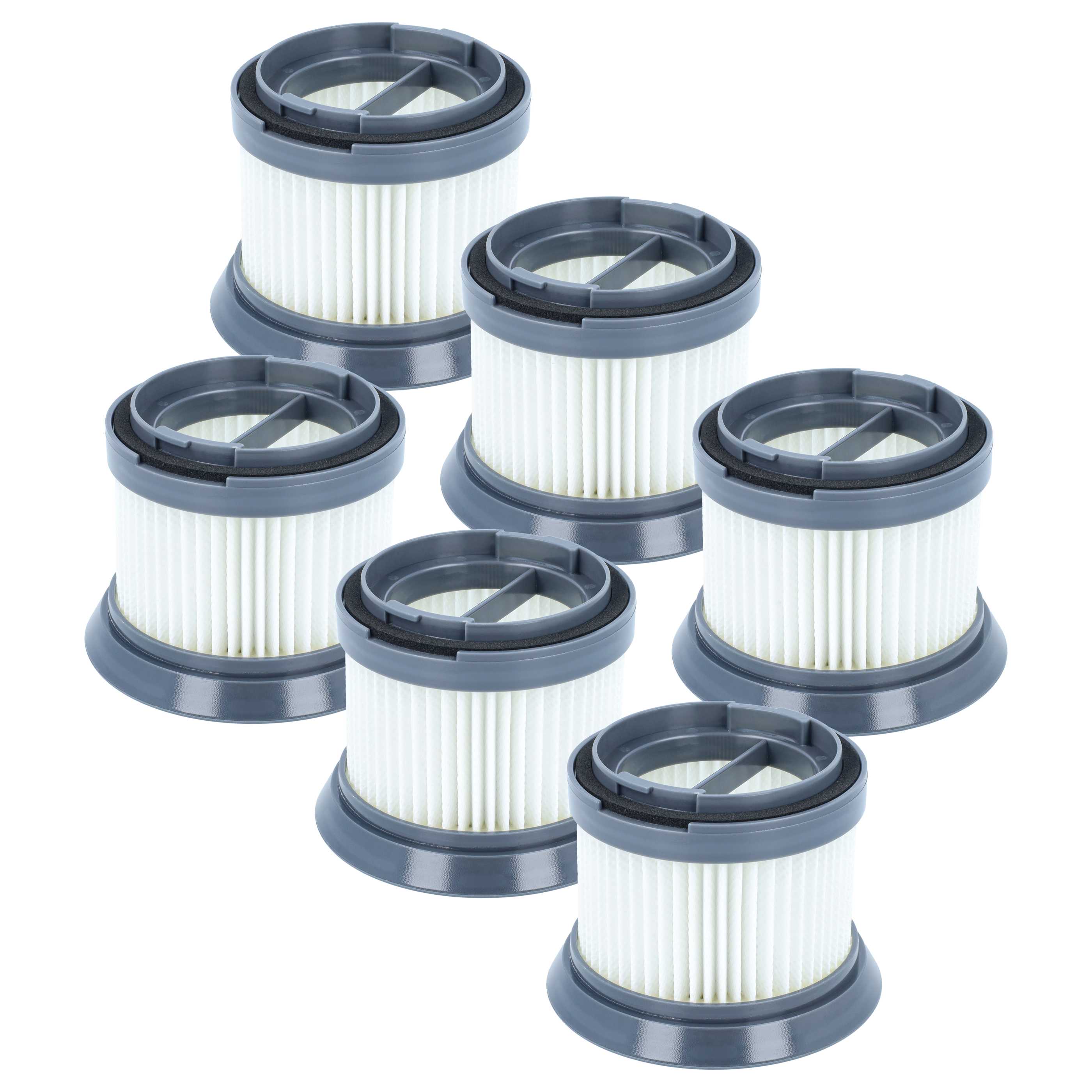 6x Motorschutzfilter für Staubsauger wie Cleanmaxx MJ1901B