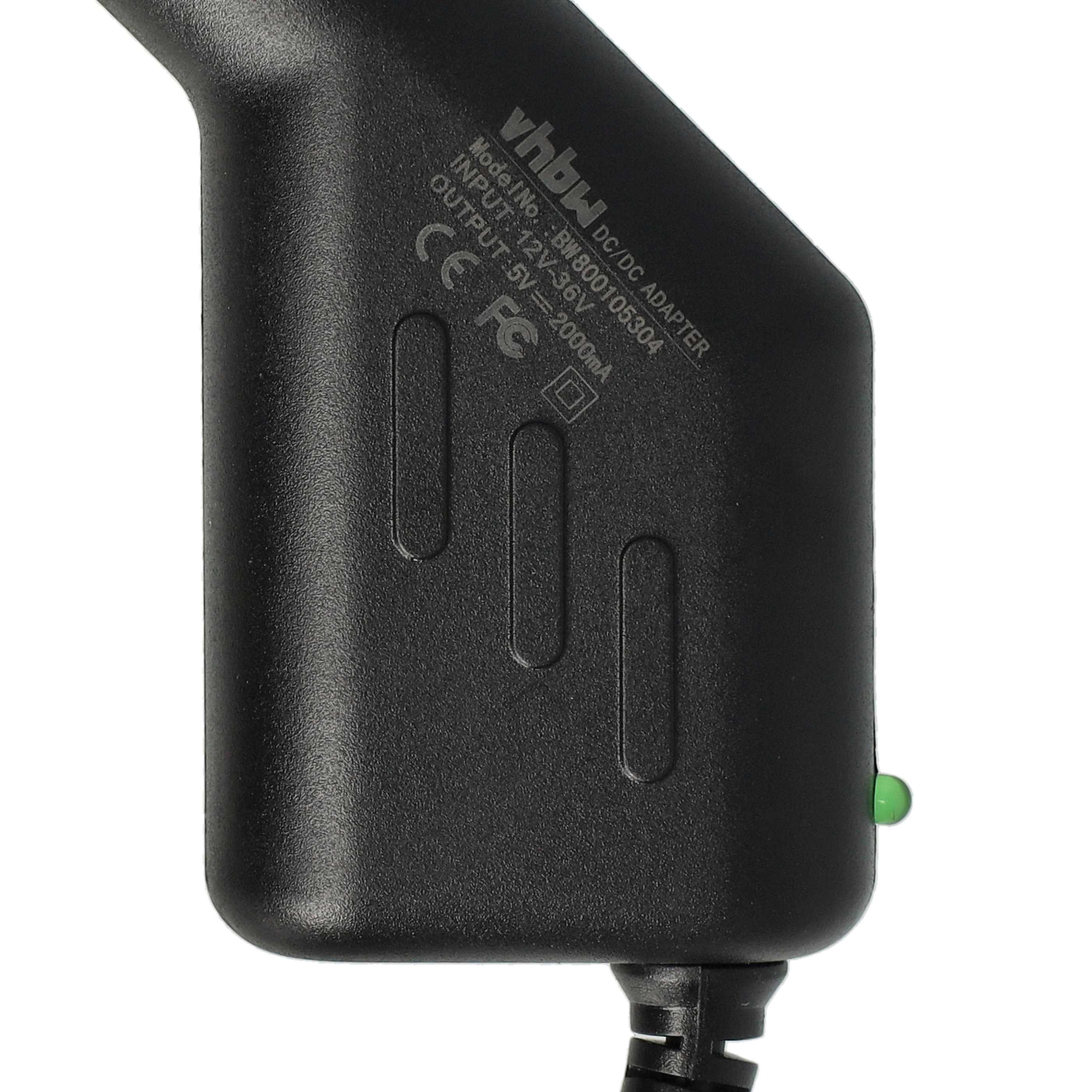 Ładowarka samochodowa Micro USB do urządzeń np. smartfona, nawigacji GPS Chic Olympia - 2,0 A