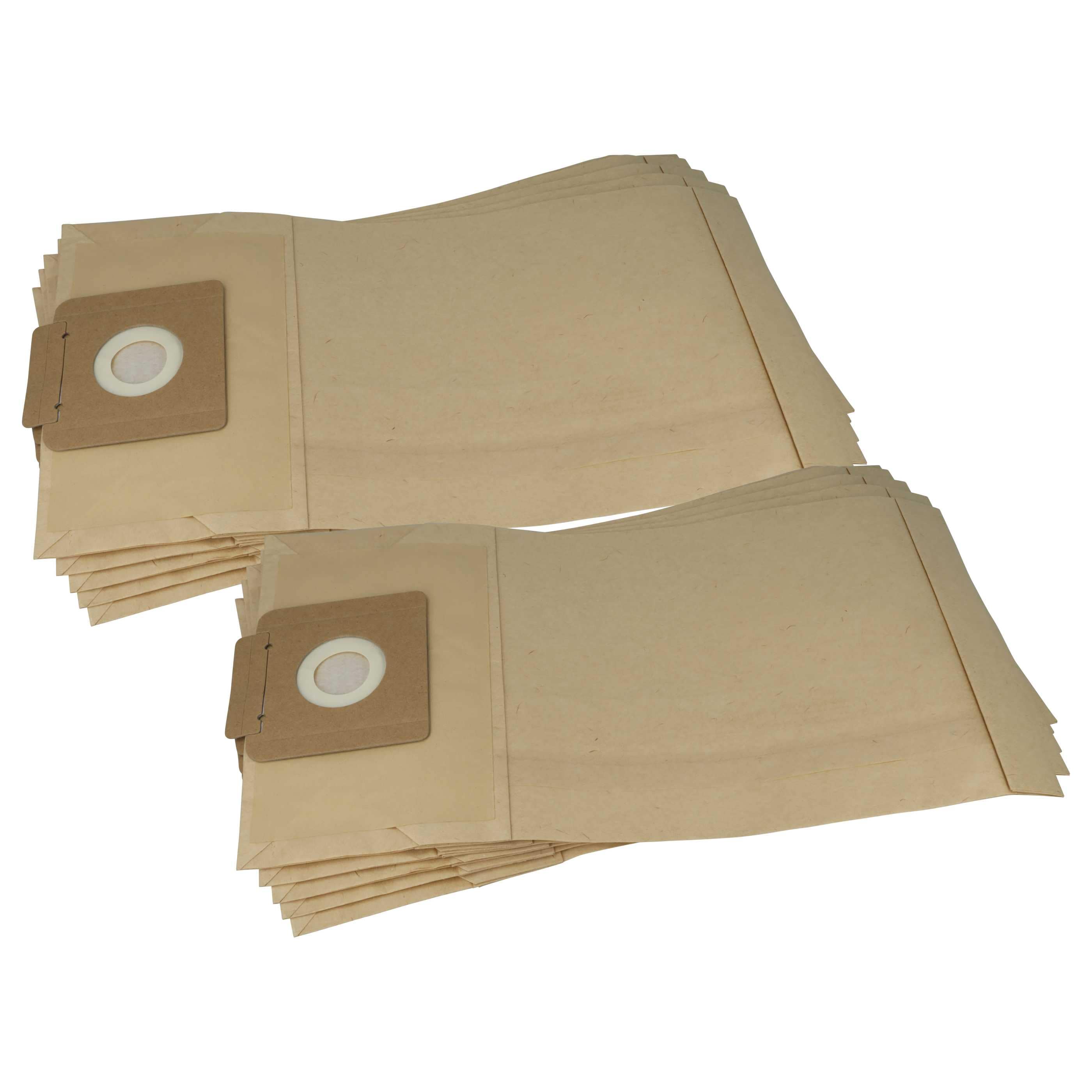 10x Sac remplace Kärcher 4002667803686, 6.904-312.0, 6.907-011.0, 6.904-318.0 pour aspirateur Würth - papier