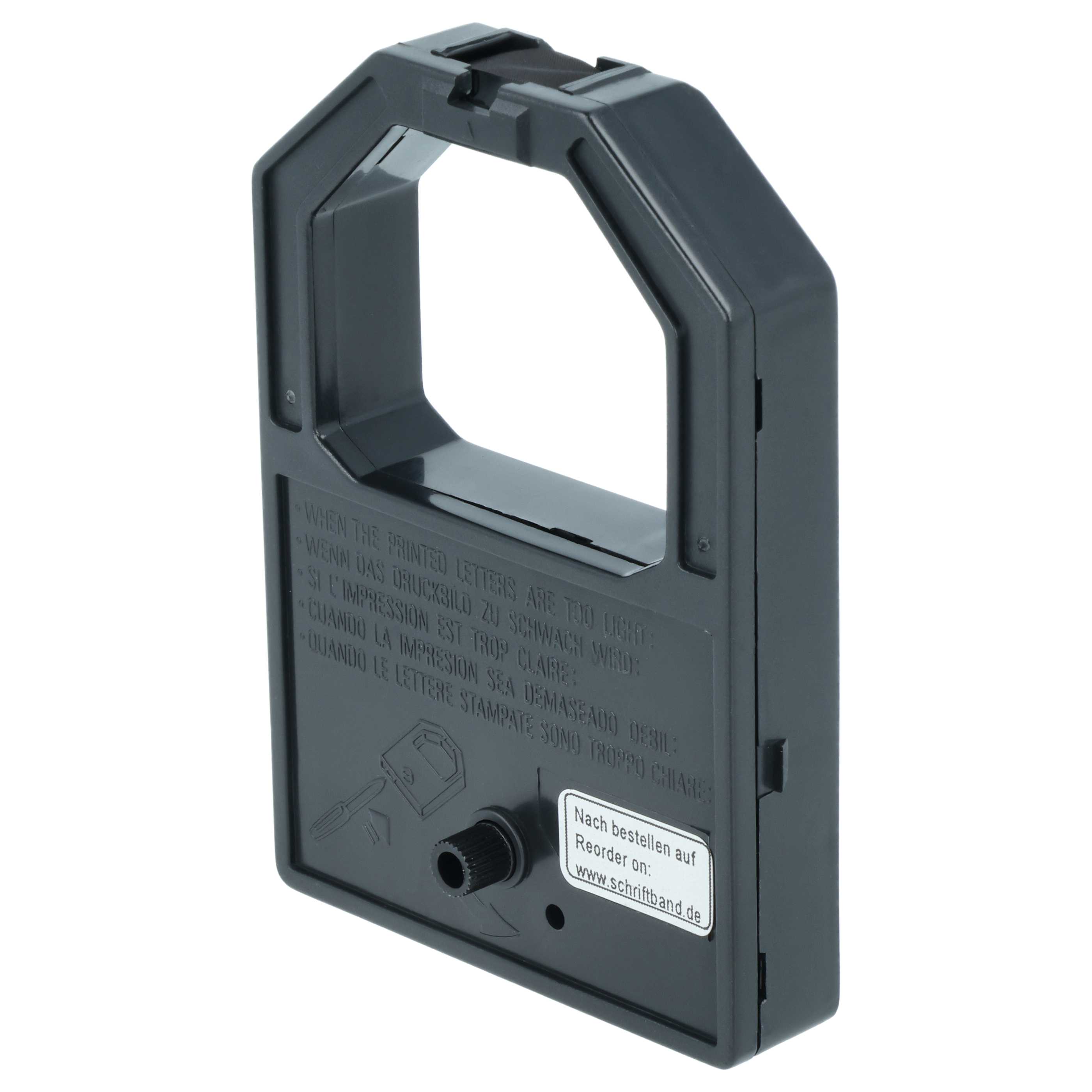 10x Ink Ribbon replaces GRC T526 for Dot Matrix, Receipt Printer - Black