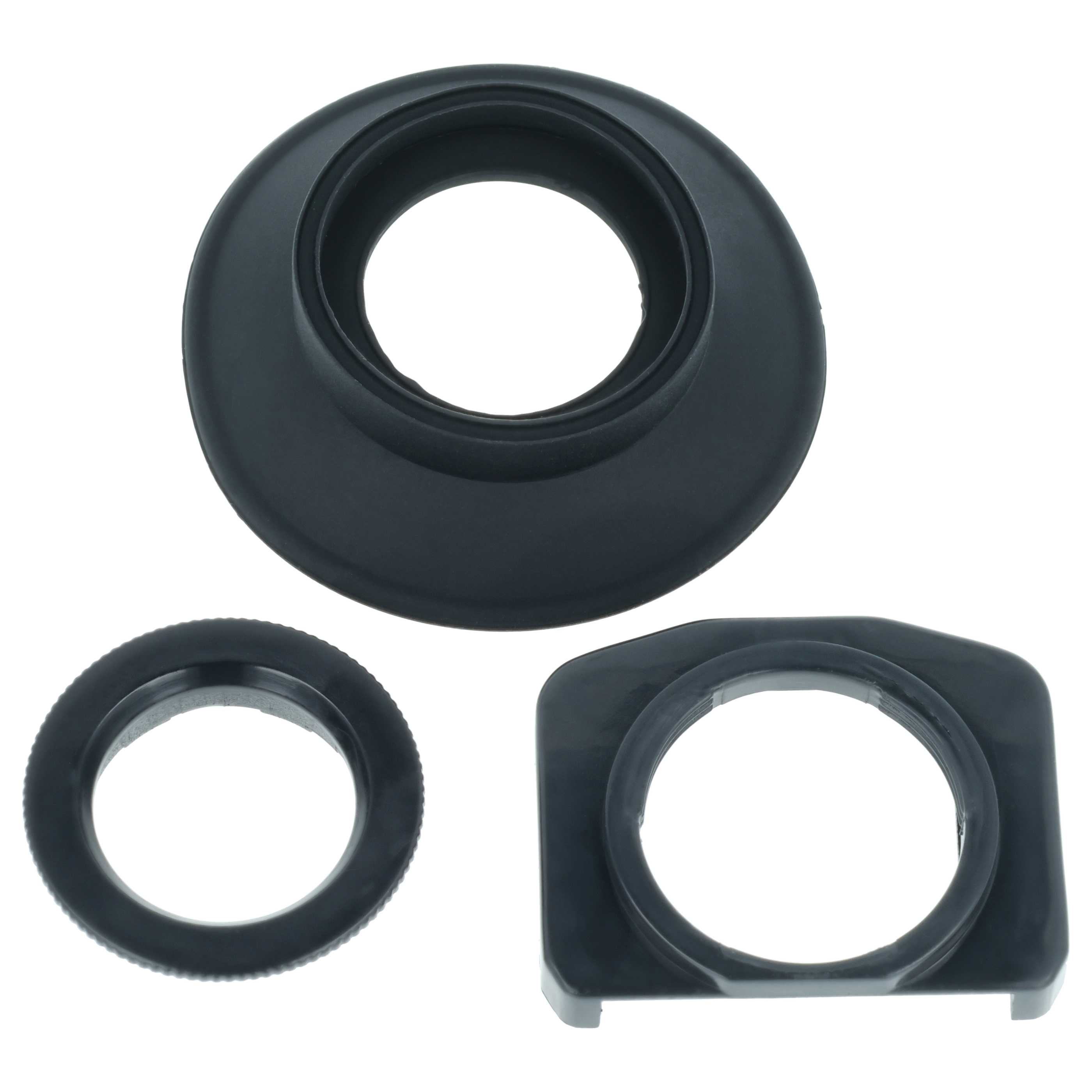 Visor ocular reemplaza Nikon DK-17, DK-19 para cámaras Nikon D810a, etc., plástico, negro