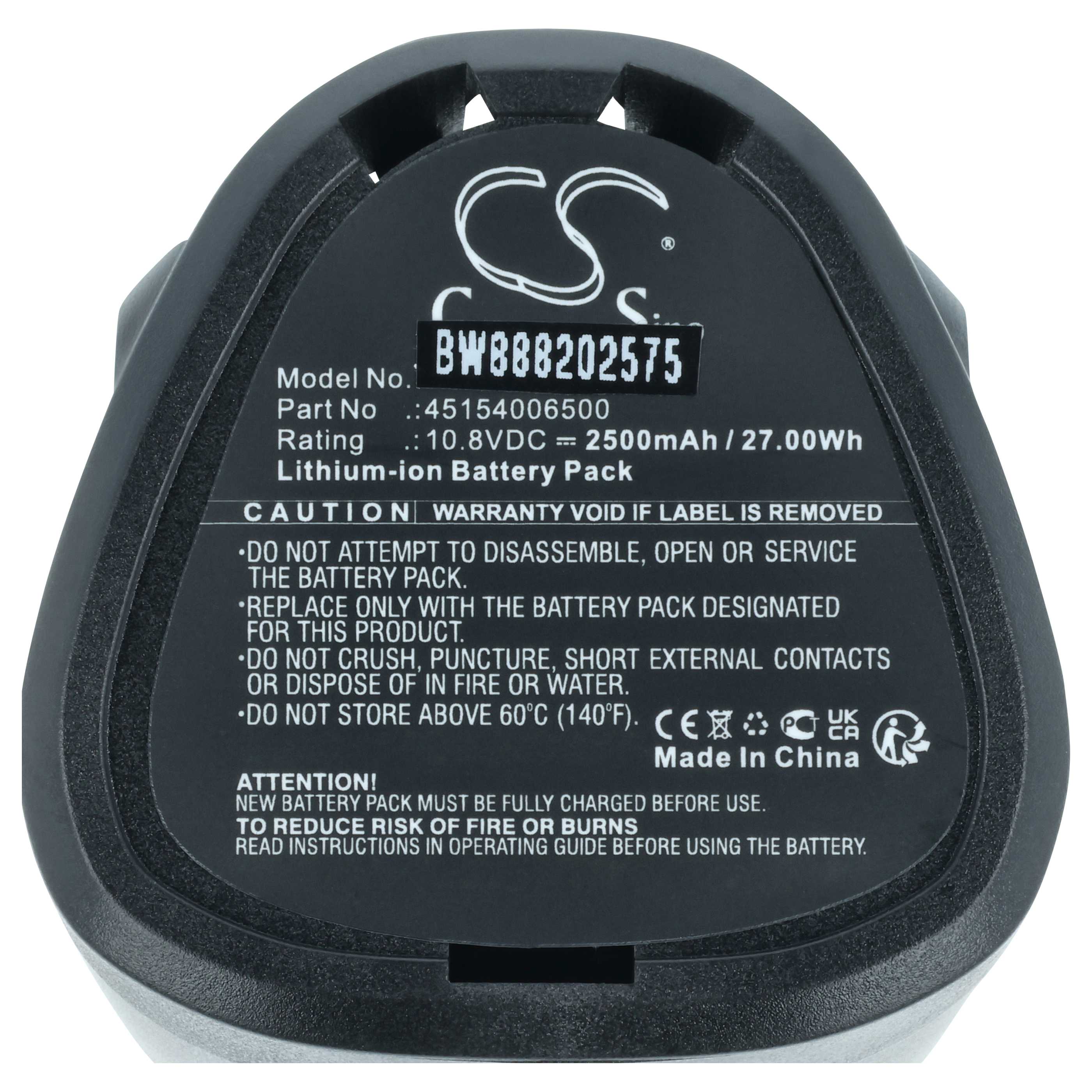 Battery suitable for Stihl HSA 25 - 2500 mAh, 10.8 V, Li-Ion