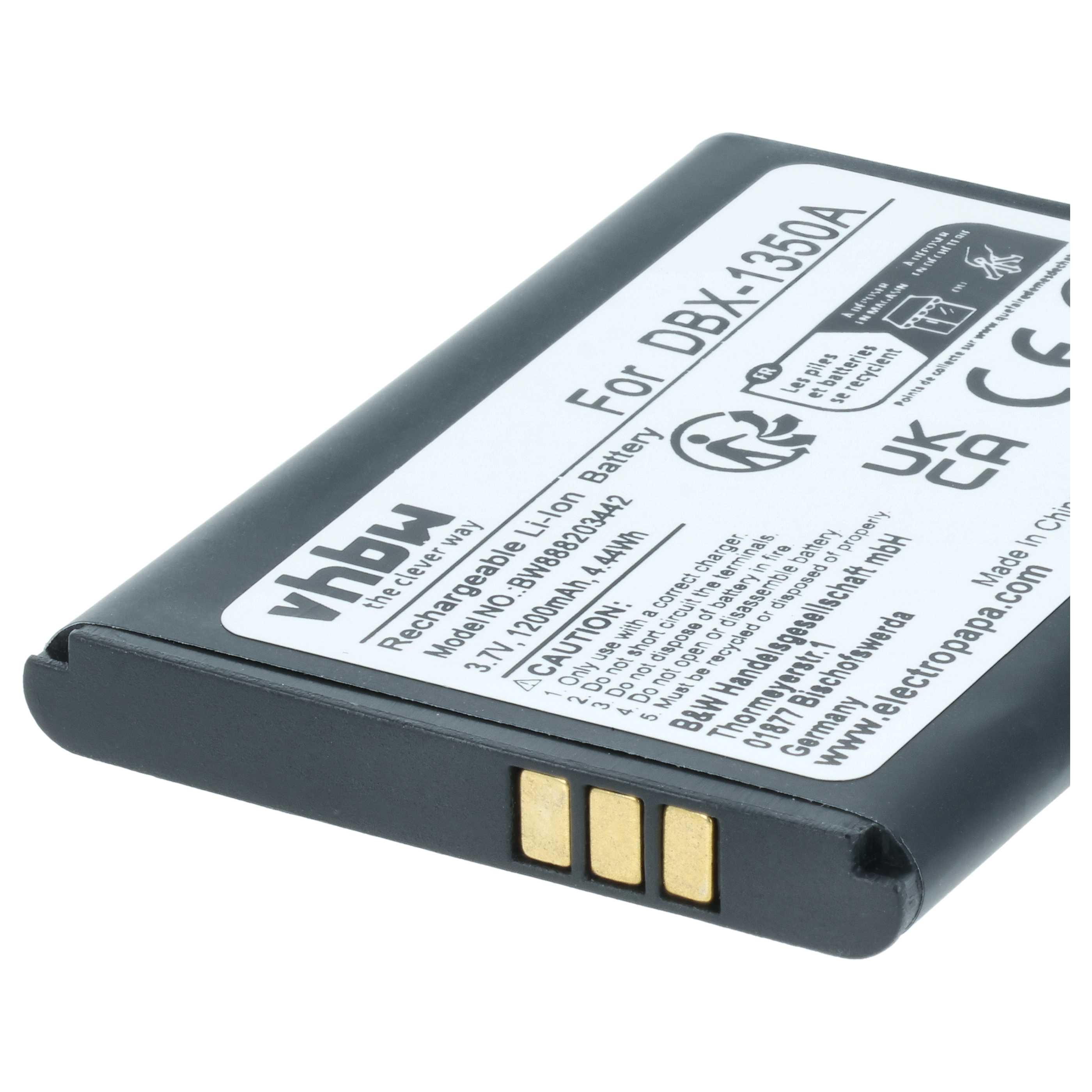 Akumulator do telefonu dla seniora zamiennik Doro DBX-1350A - 1200 mAh 3,7 V Li-Ion