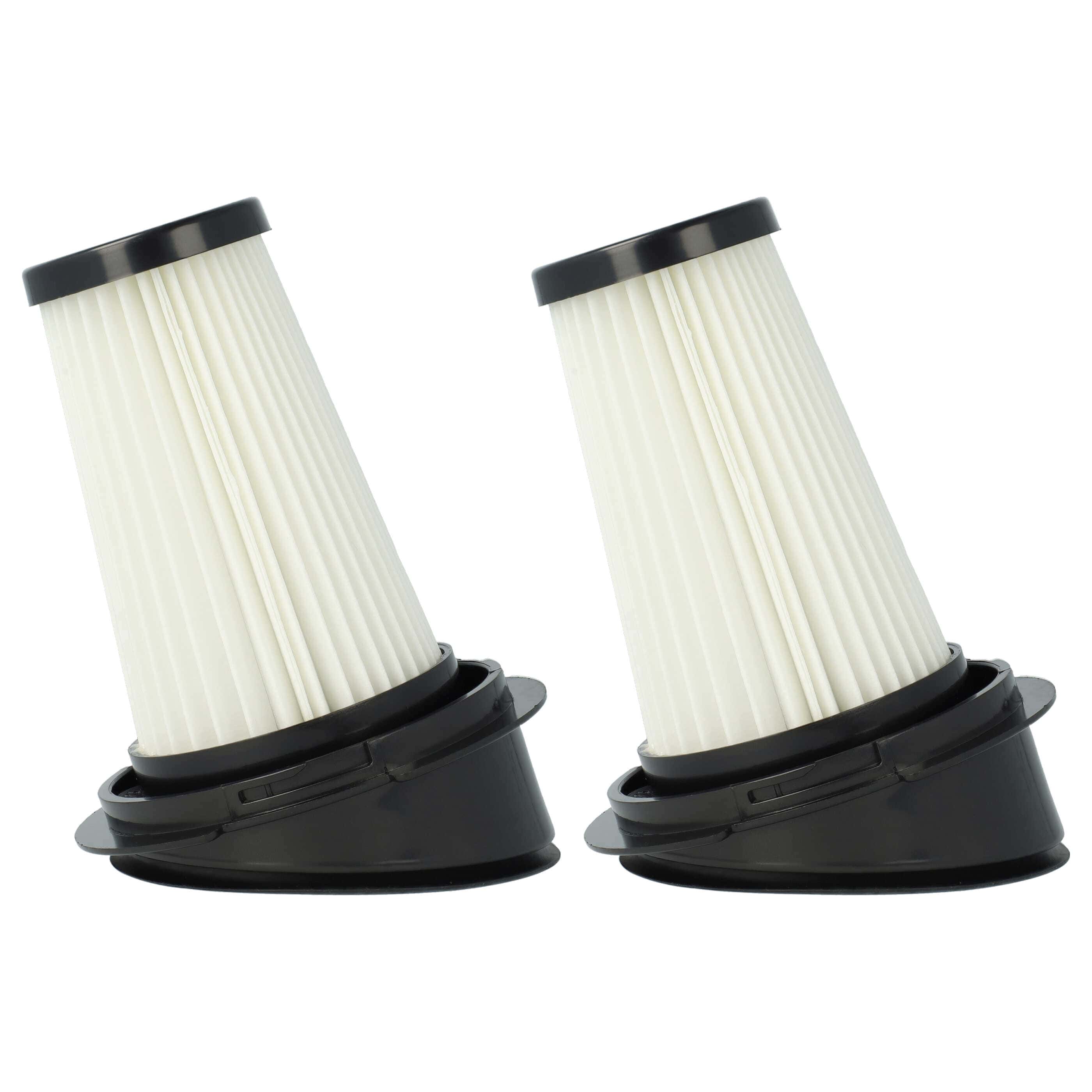 2x Filter replaces Rowenta ZR005201 for Moulinex Vacuum Cleaner, filter class H11