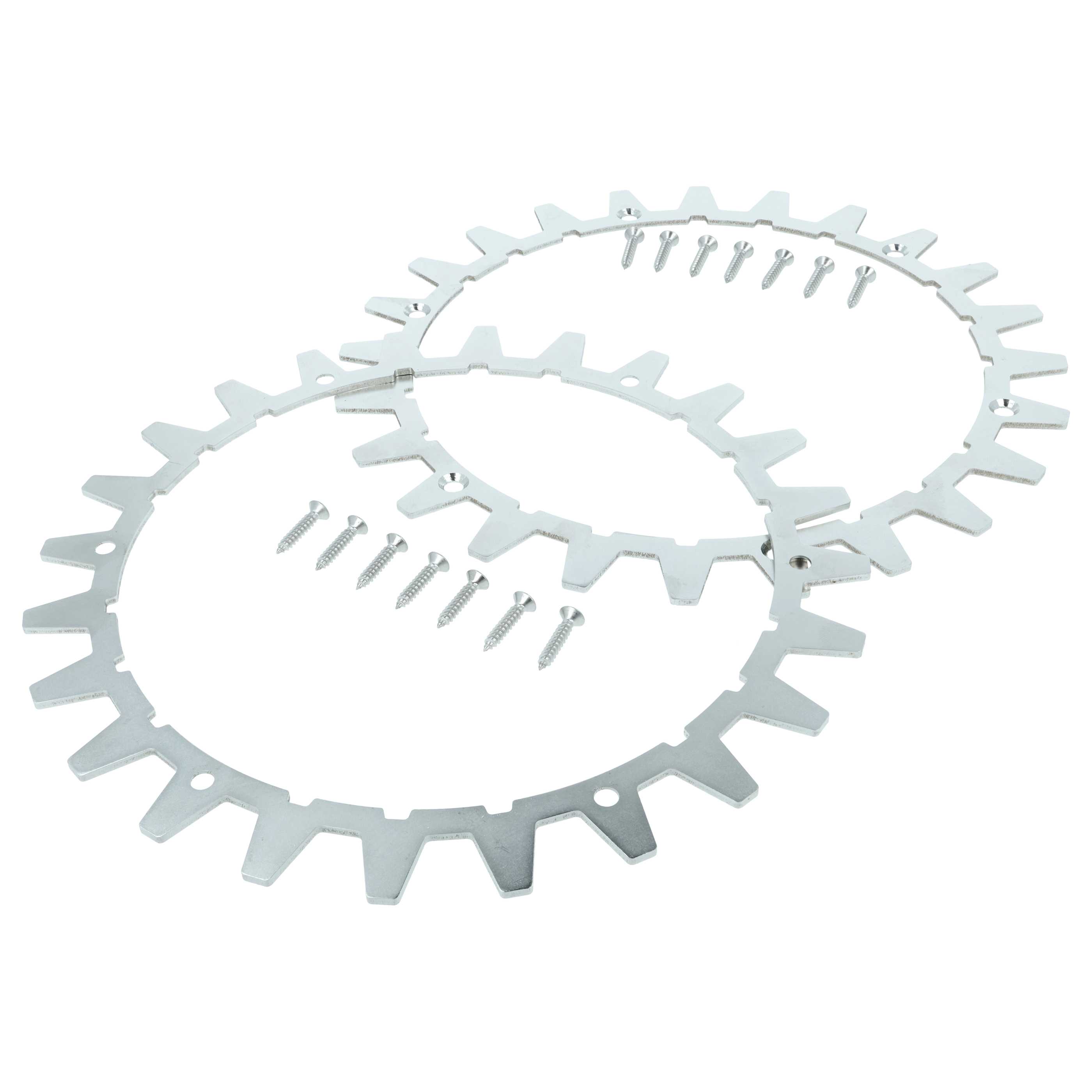 4x Spikes suitable for Worx L WR147E.1, WR148E, WR153E, WR155E Robot Mower - Stainless Steel, 24 Teeth