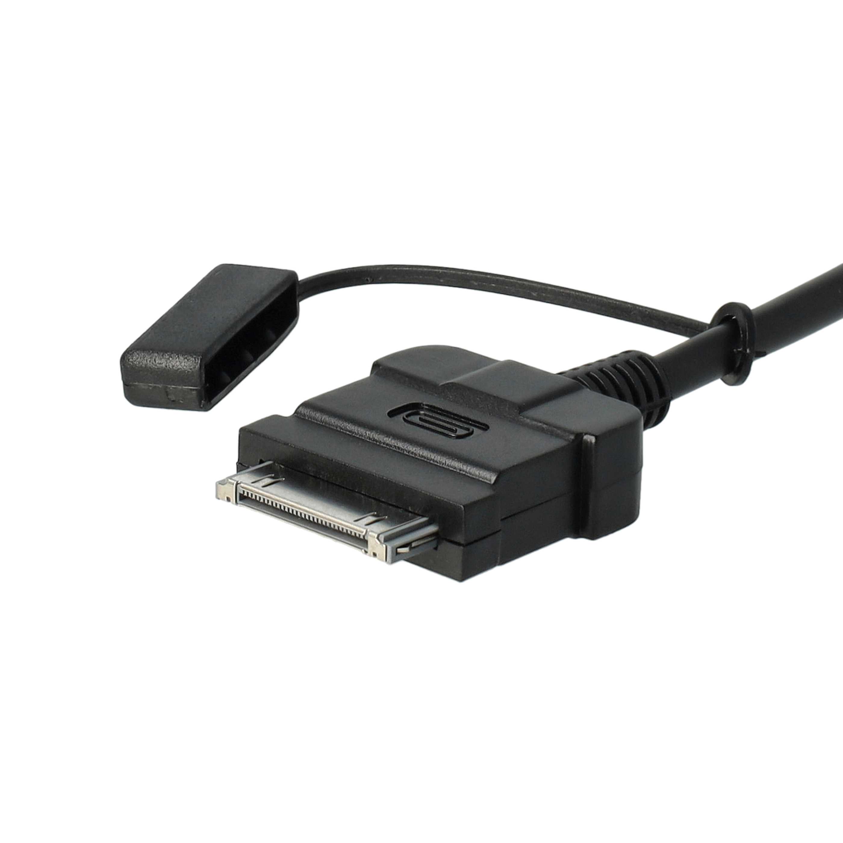 Cable adaptador audio reemplaza 9999Z-01160, 96125-1H500 para Hyundai, Kia, Apple radio auto, etc. - USB