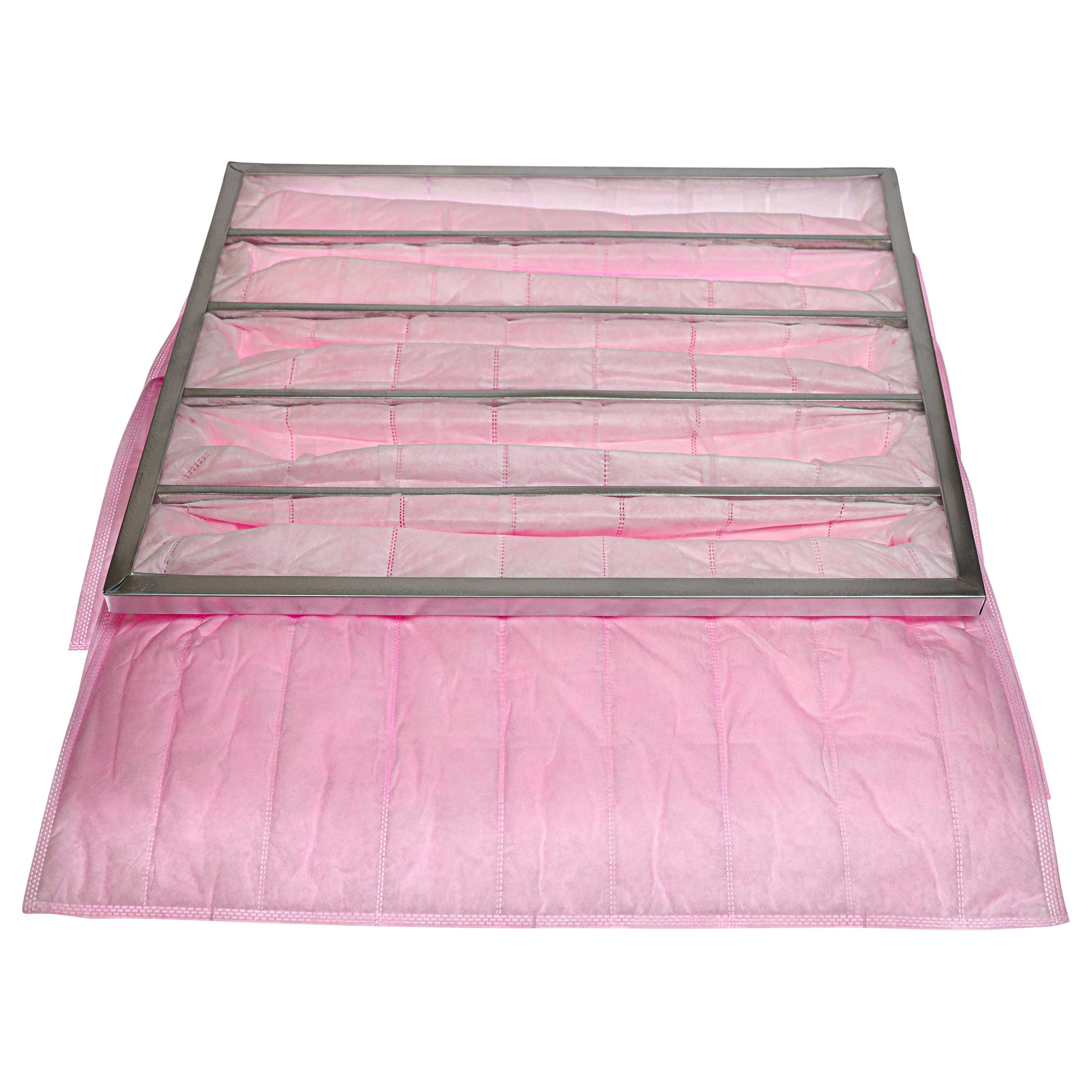 5x Taschenfilter F7 Klimaanlagen, Lüftungsanlagen - 59,5 x 49 x 5,1 cm