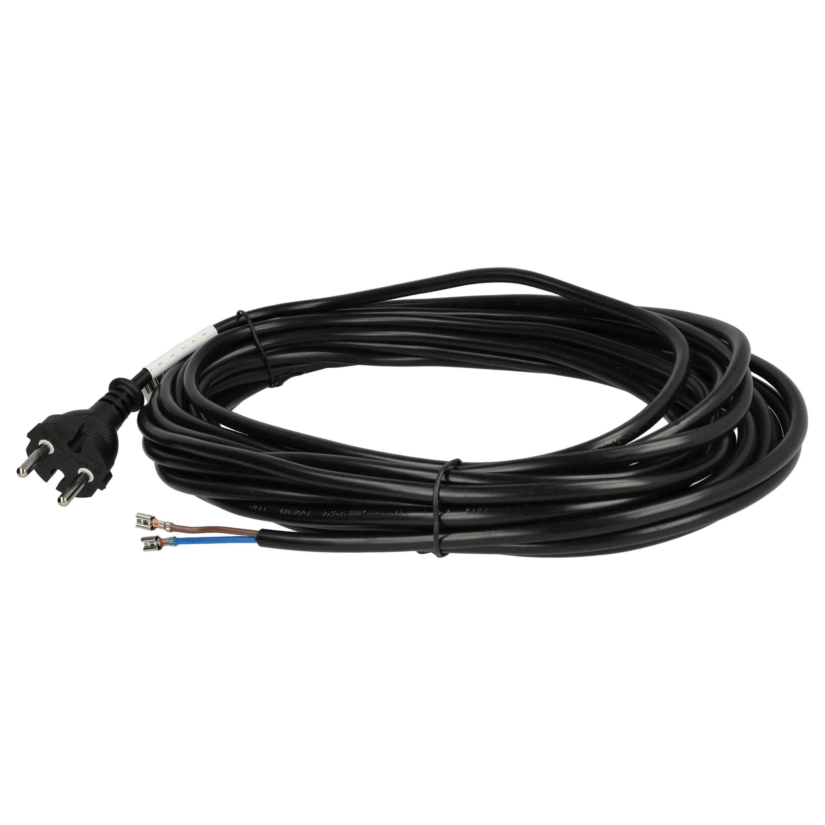 Power Cable replaces Sebo 7128SR, 5260DG for Thomas Vacuum Cleaner etc. - 10 m Cable 1000 W