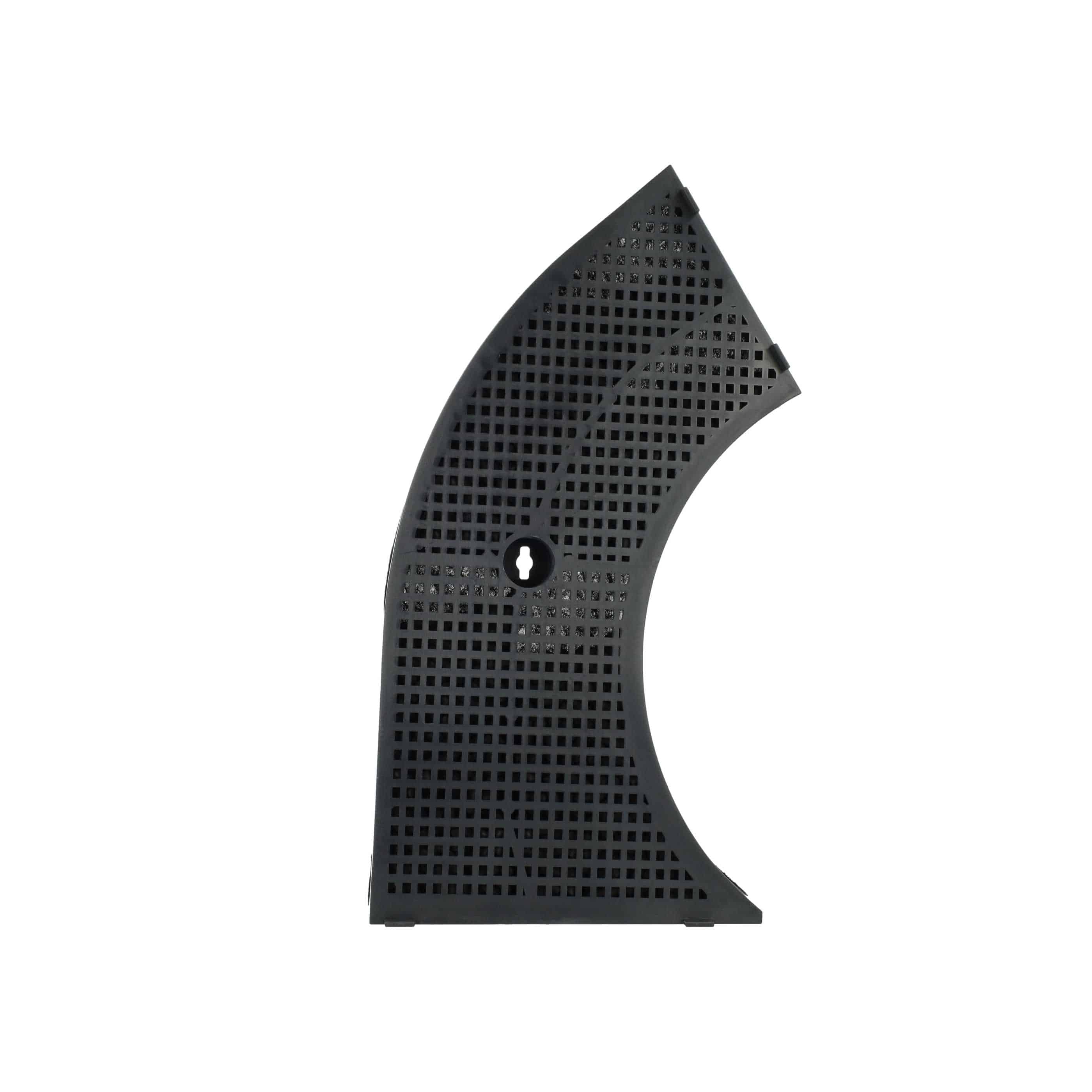 2x Filtres à charbon actif remplace AEG 5027887000/6, 5029064900/8, 5027456700/2 pour hotte Bauknecht