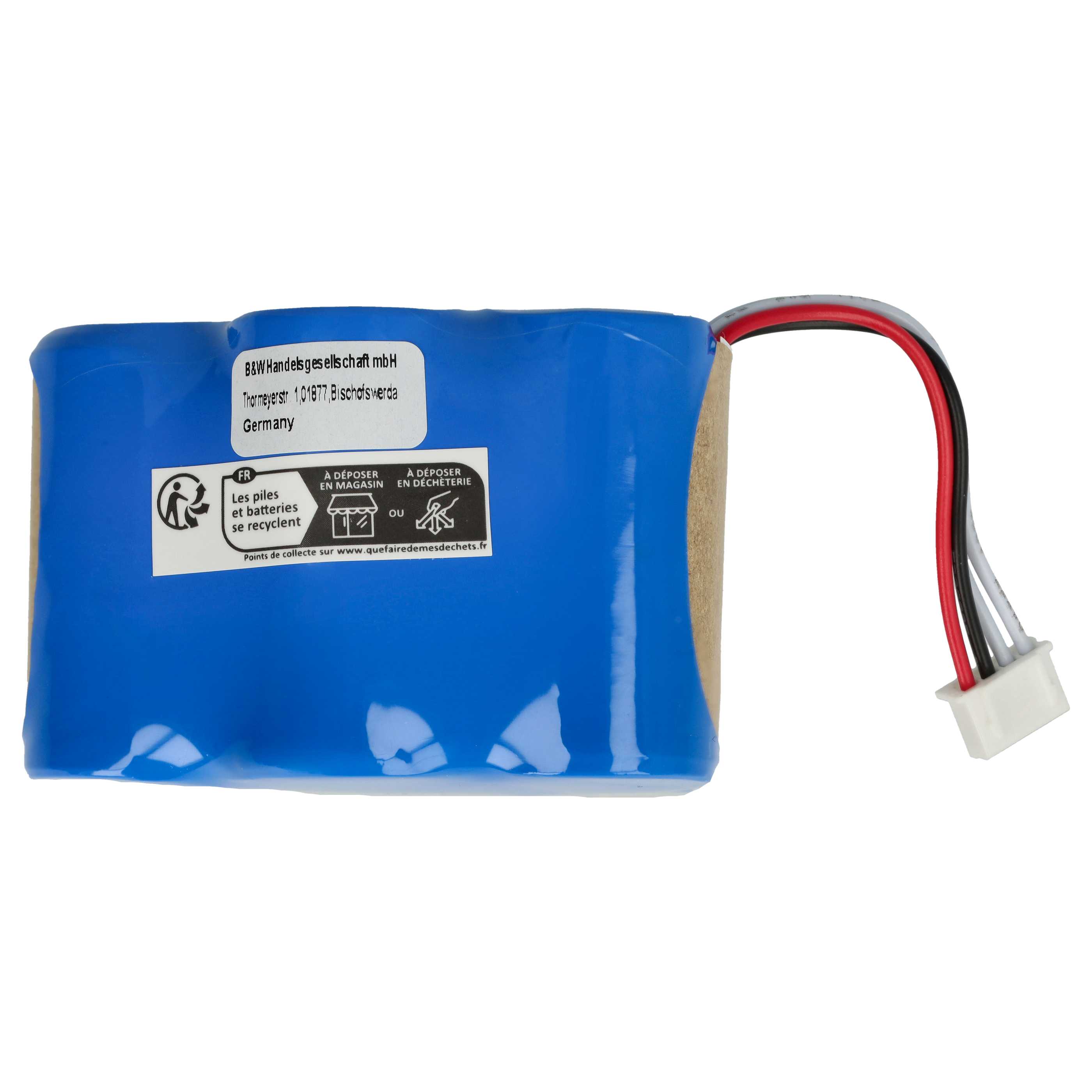 3x Battery replaces 945-0005, 945-0006, 205-0001, 945-0024, LP43SC3300P5 for Hoover etc. 3300mAh, 6V, NiMH