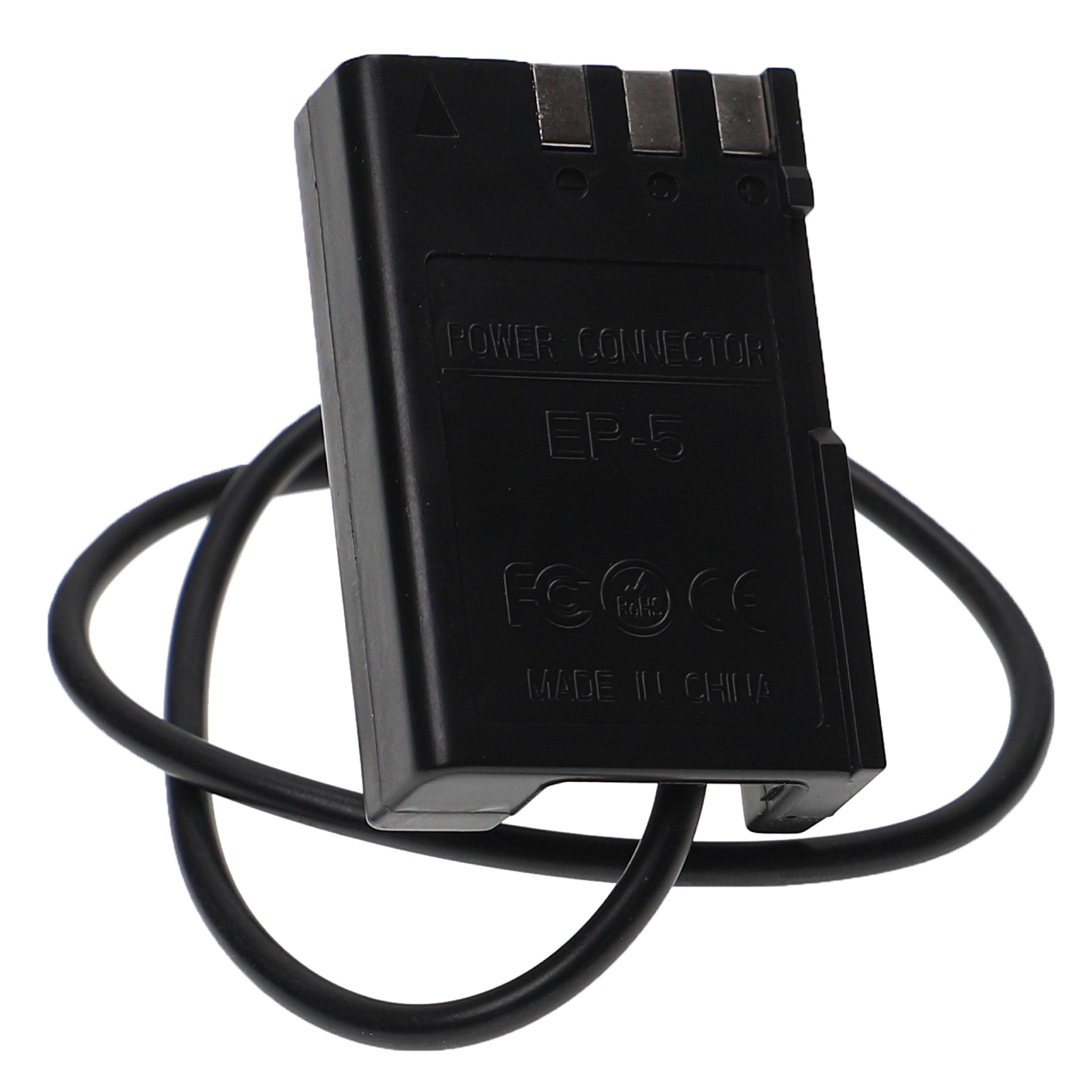 Power Supply replaces EH-5AEH-5 for Camera + DC Coupler as Nikon EP-5 - 2 m, 9 V 4.5 A