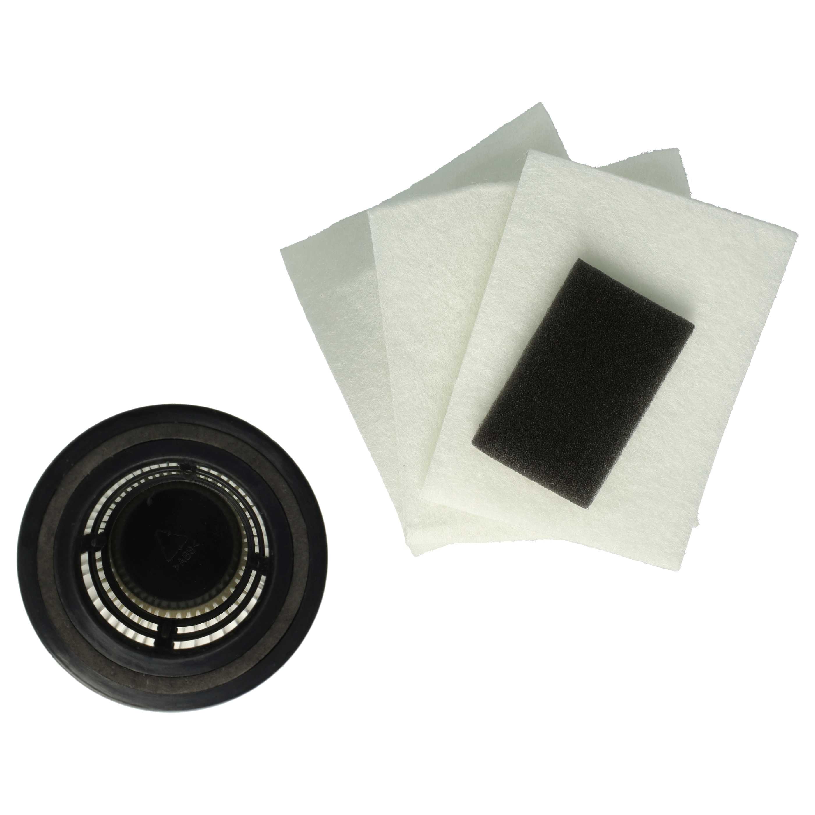 3x Filter Set replaces Dirt Devil 2828001 for Dirt Devil Vacuum Cleaner - Vacuum Cleaner Filter Set
