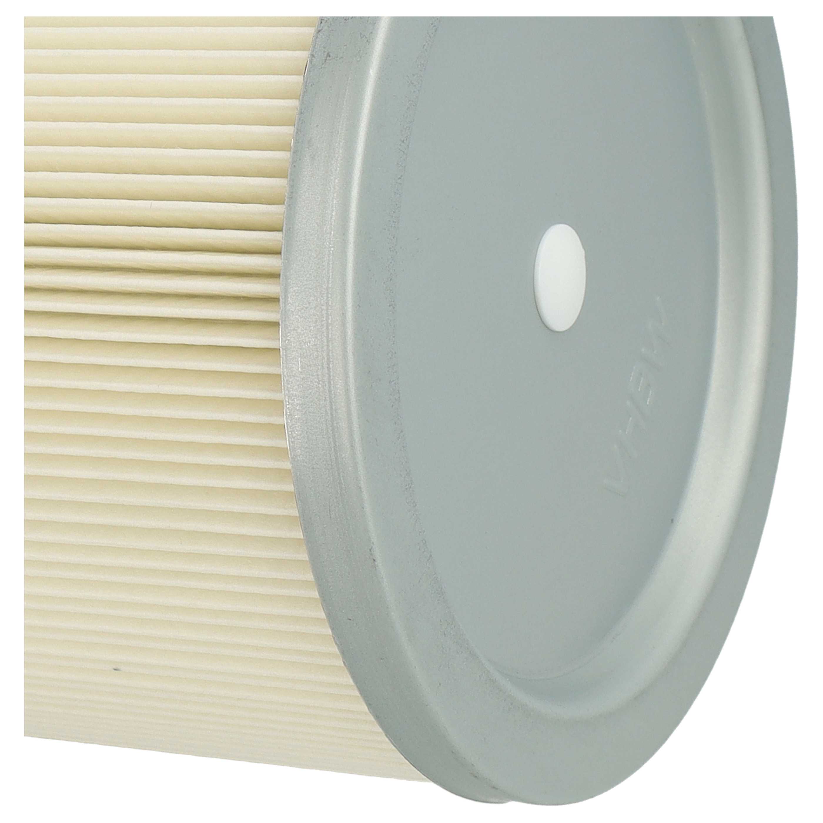 4x Filtro reemplaza Kärcher 57310070, 5.731-007.0 para aspiradora Kärcher, blanco / plata / azul