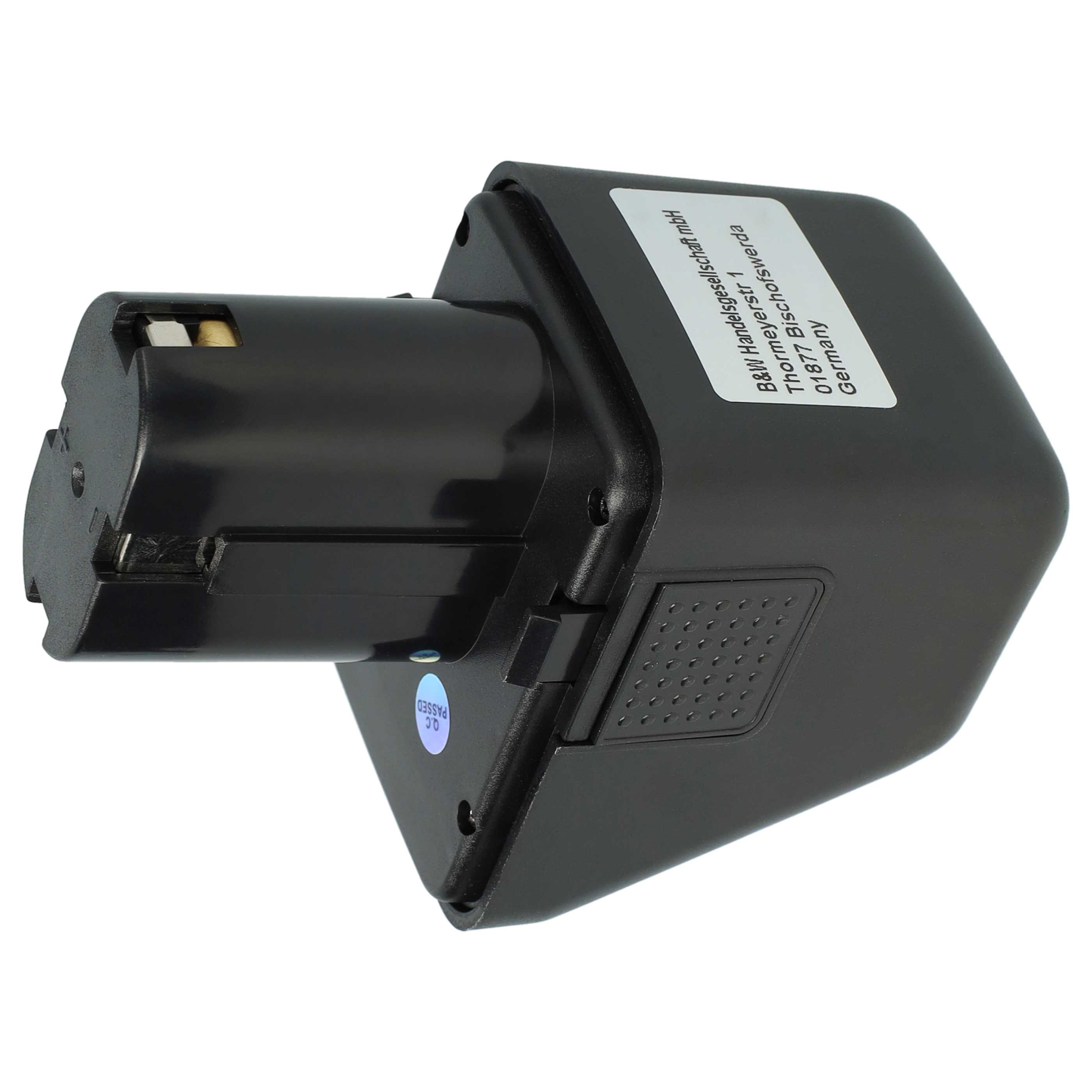2x Battery replaces Gesipa CPT12/2 EHD Blind Rivet Gun - 3500 mAh, 12 V, NiMH