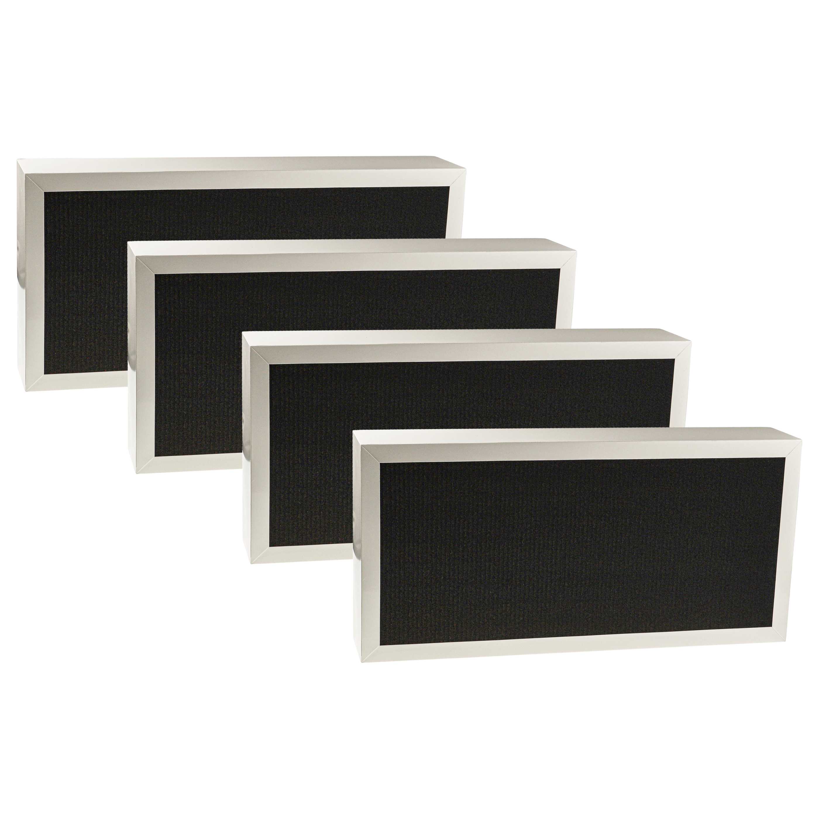 4x Filter for Blueair Classic Air Purifier - Particle + Activated Carbon, 52 x 24.9 x 9.2 cm
