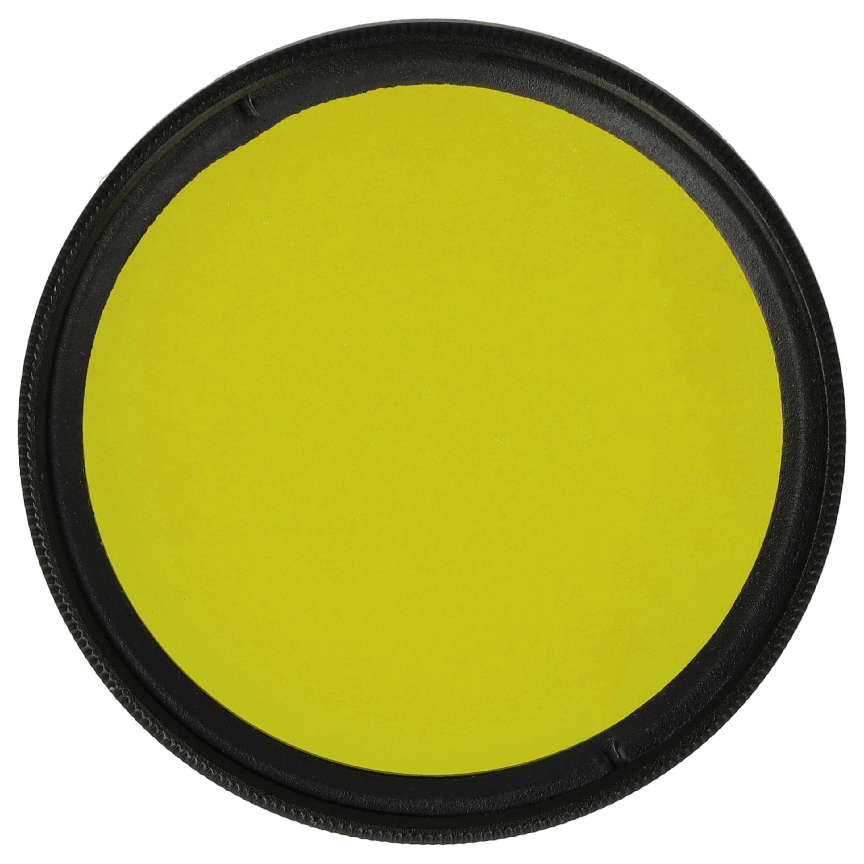 Filtre de couleur jaune pour objectifs d'appareils photo de 46 mm - Filtre jaune