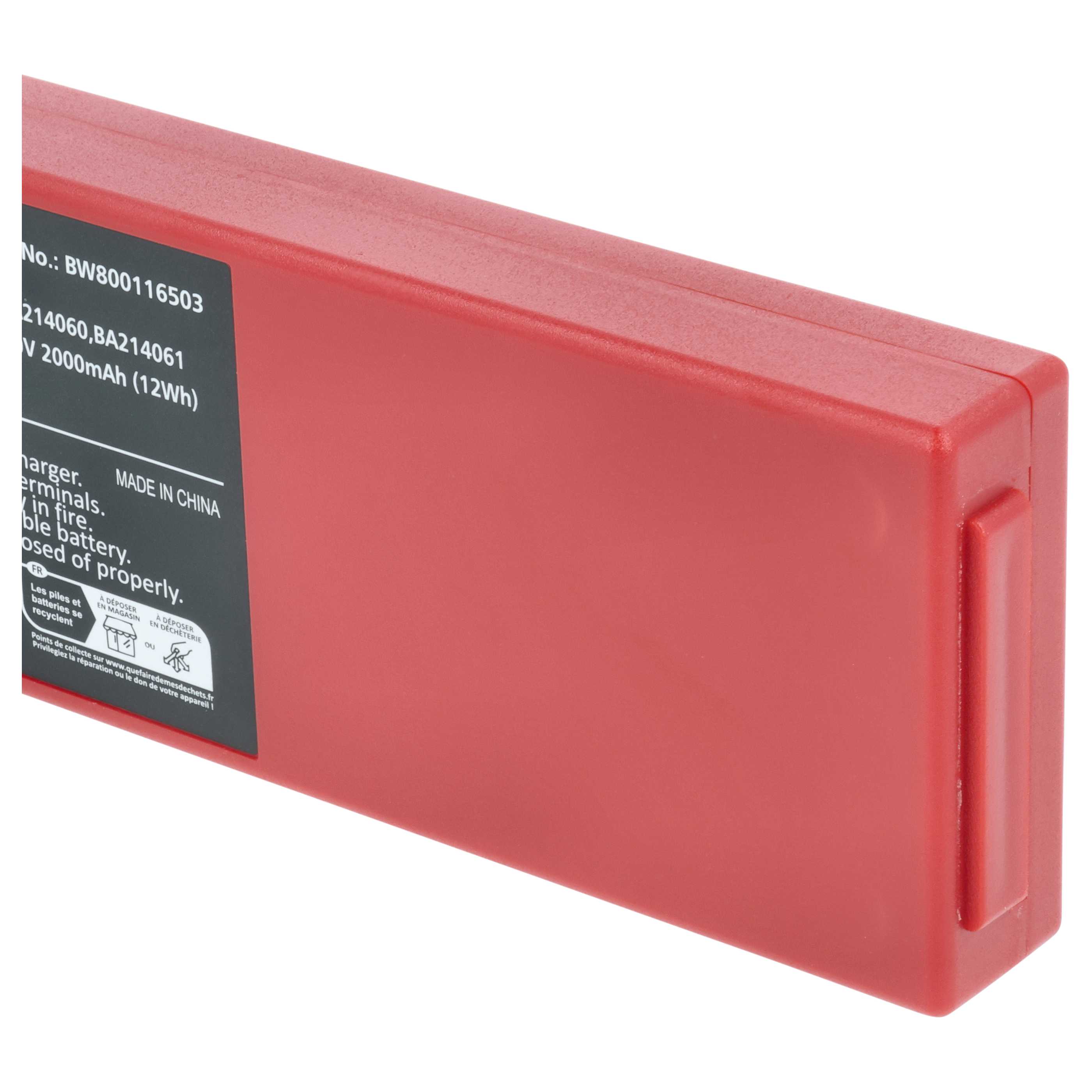 Akku (10 Stück) als Ersatz für HBC 005-01-00466, BA210040 (FuB 10AA), BA210 Steuerung - 2000mAh 6V NiMH