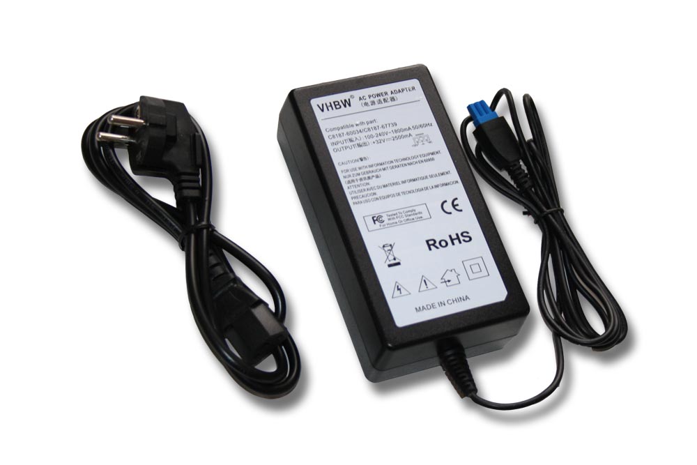 Mains Power Adapter replaces HP 0957-2093, C8187-67339, C8187-60034 for Printer - 200 cm
