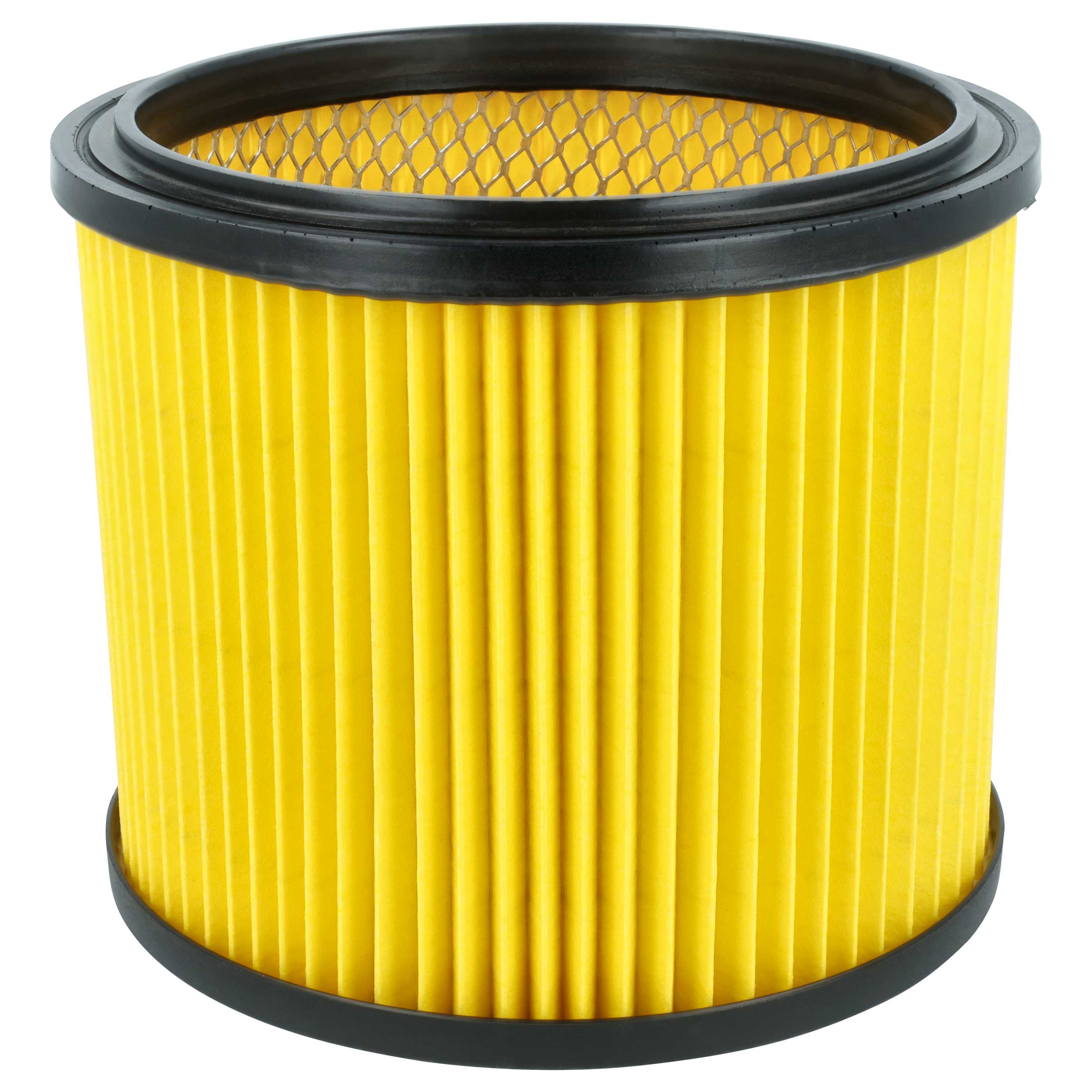8x cartridge filter replaces Einhell 23.511.10, 2351110 for Basic Vacuum Cleaner, yellow