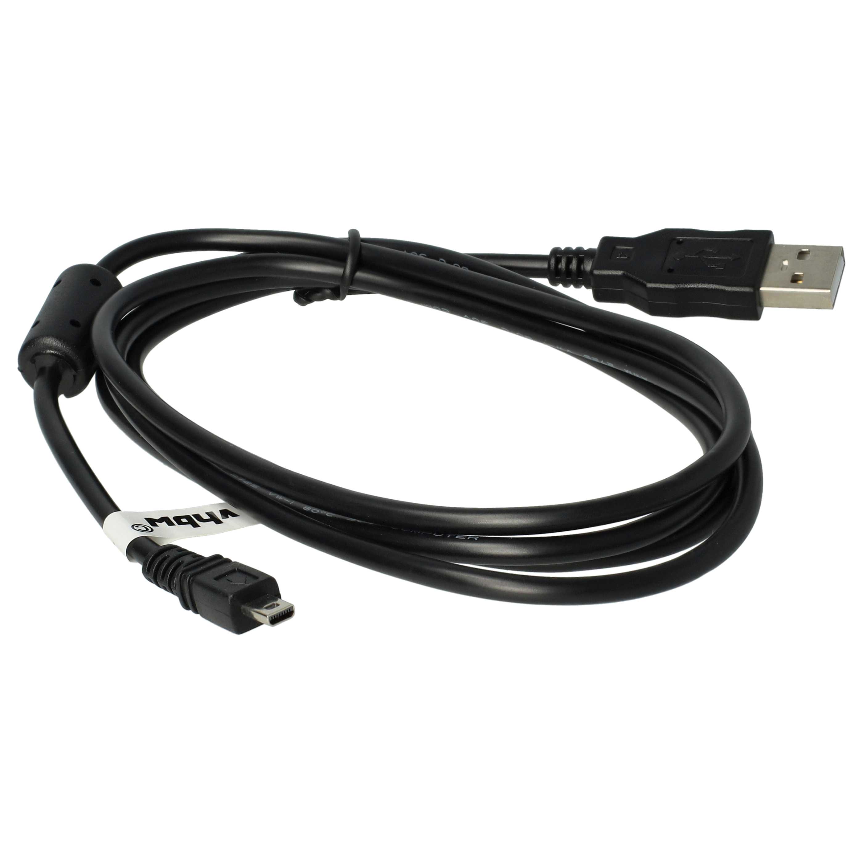 Cavo dati USB sostituisce Casio EMC-5U per fotocamera, camcorder Pentax - 150 cm