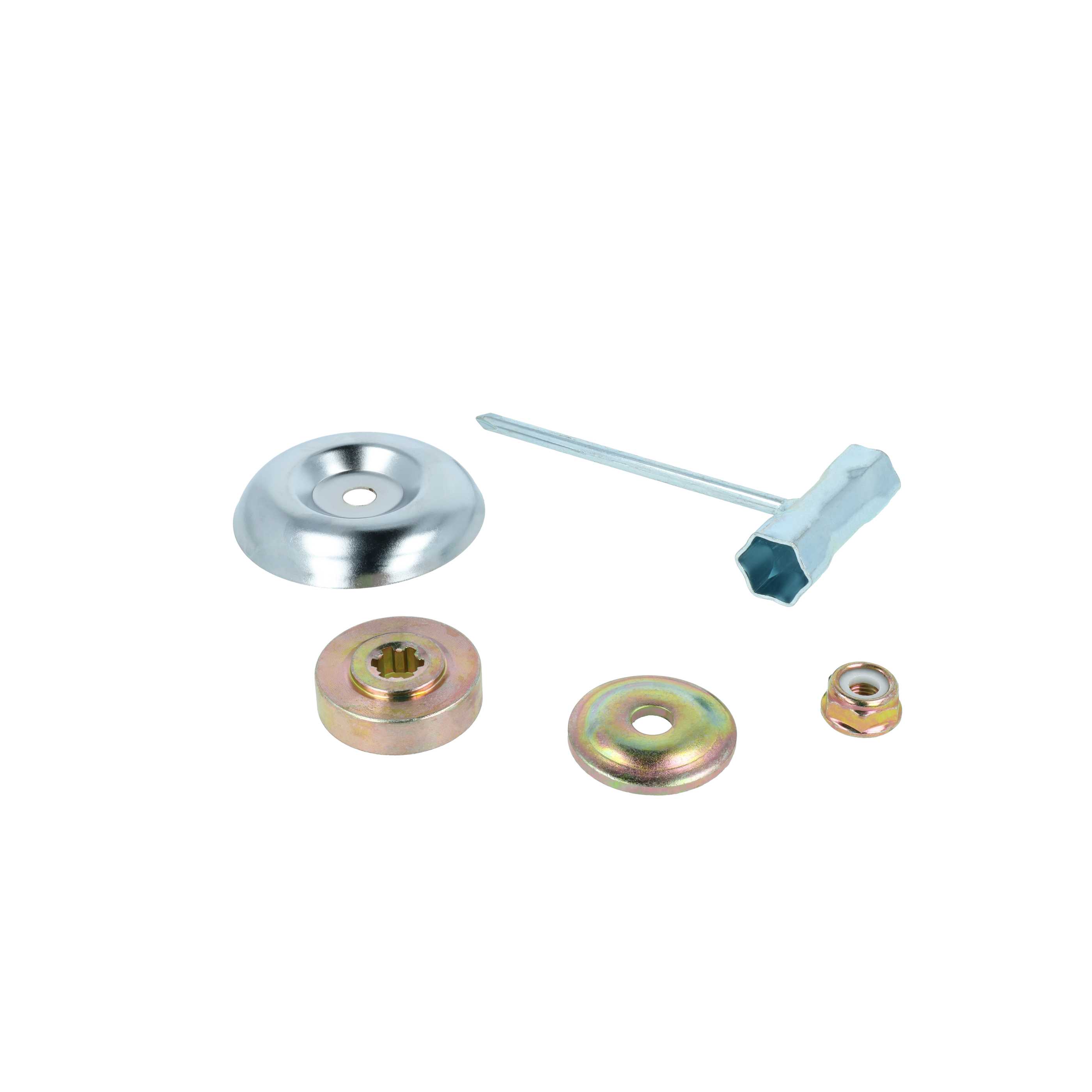 Brosse à désherber en nylon pour outil, débroussailleuse Dolmar, Honda, Kawasaki, Makita - avec kit d'accessoi