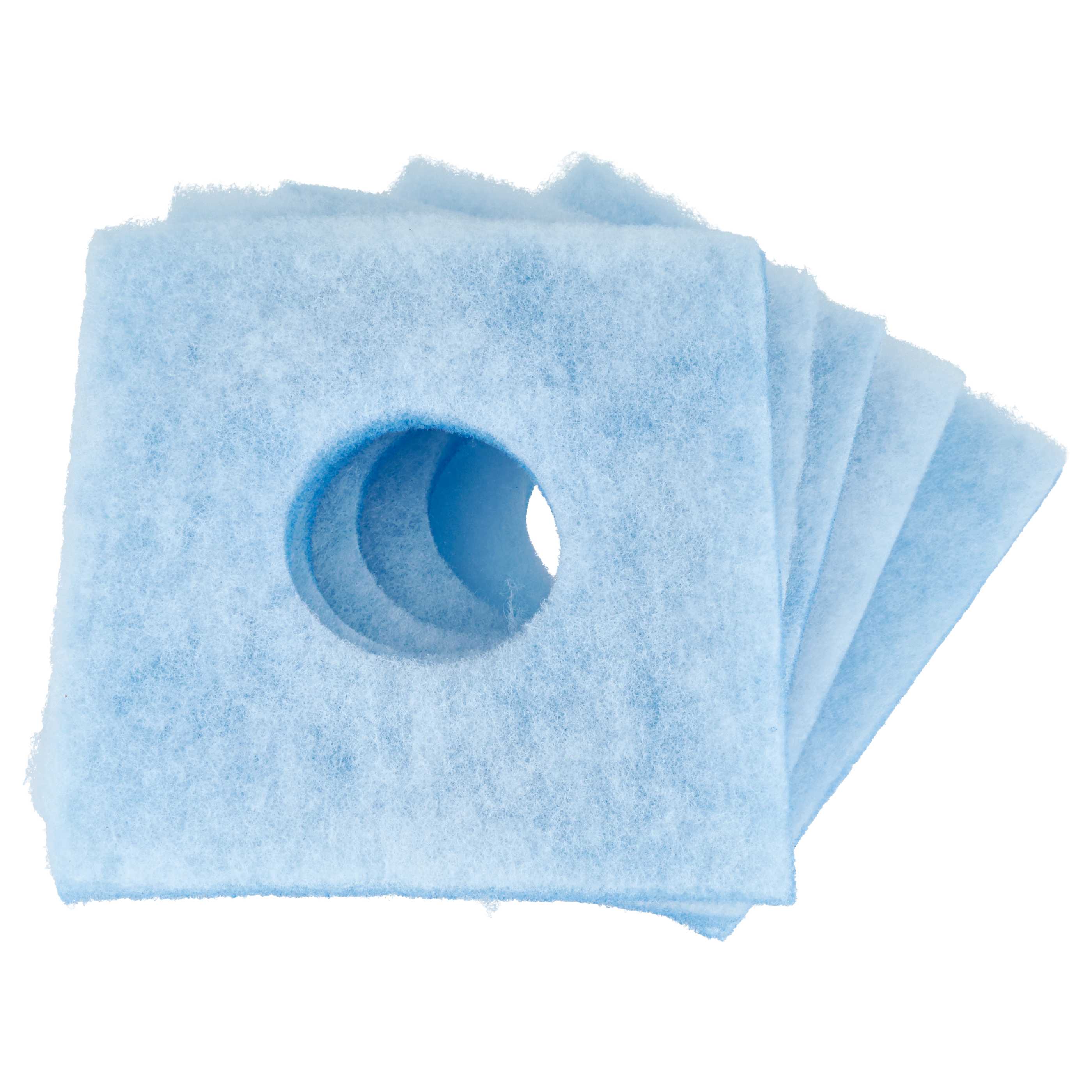 10x Filter als Ersatz für Limodor 00012 für Limodor / Limot Lüfter - Filterklasse G3, weiß, blau