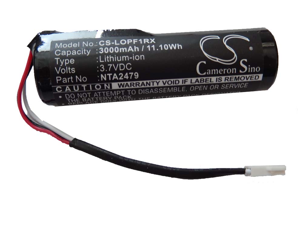 Batterie remplace NTA2479 pour enceinte Logitech - 3000mAh 3,7V Li-ion