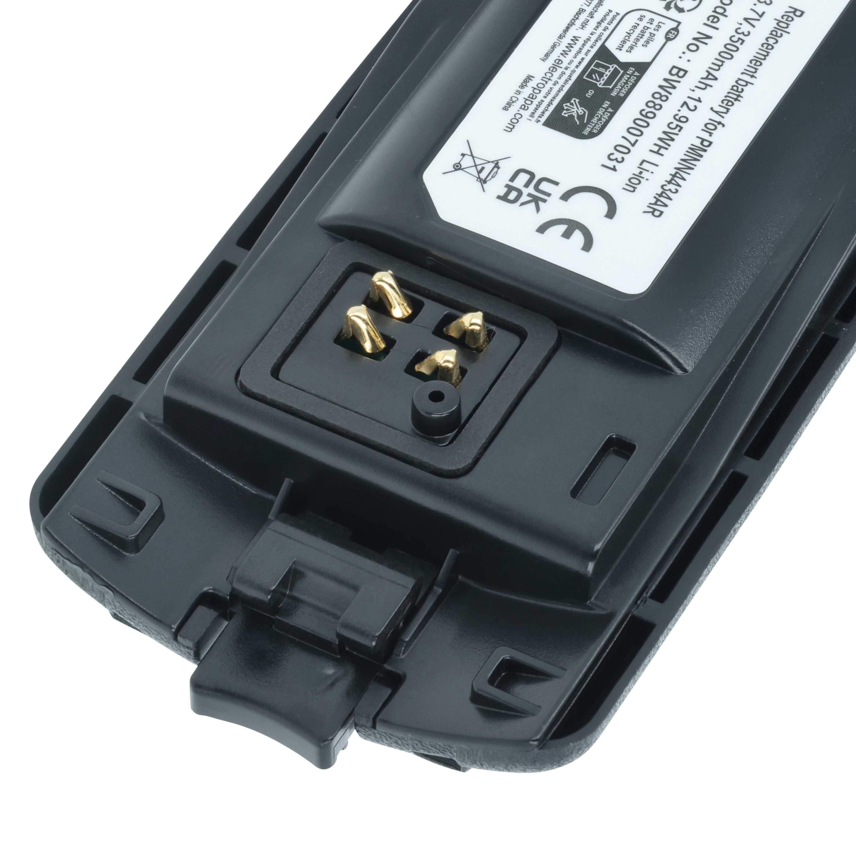 Radio 10x Battery replaces Motorola PMLN6394A, PMLN6394, MNN4453AR, PMNN4434 - 3500 mAh 3.7 V Li-Ion