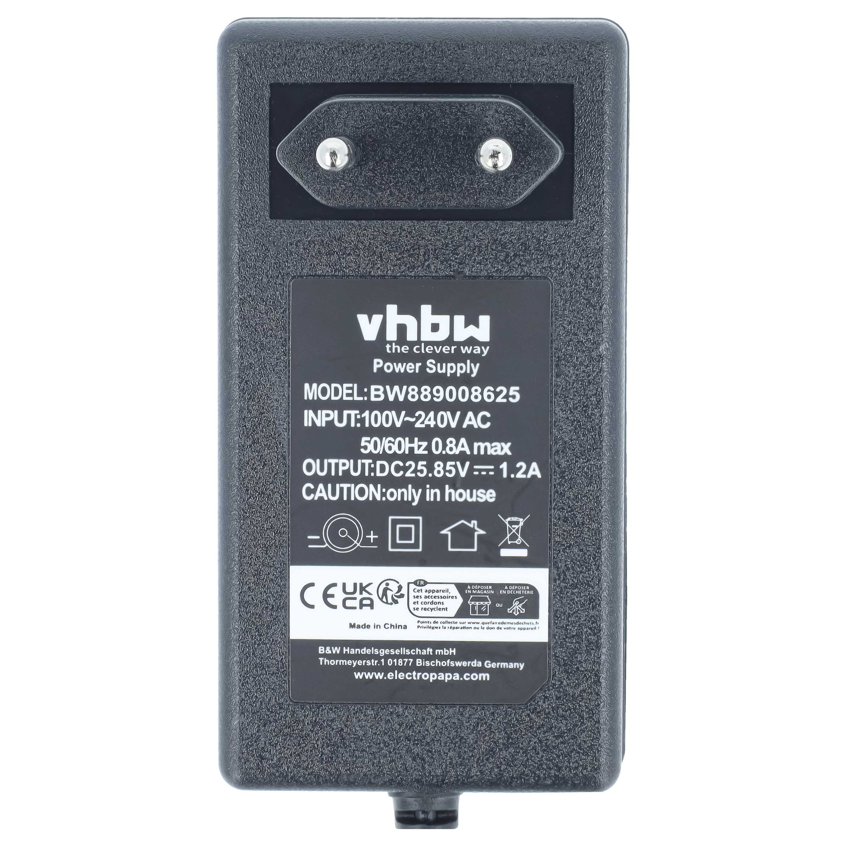 Netzteil für Staubsauger wie Samsung VS20T7534 u.a., ersetzt DJ44-00007C, 25.85 V, 1.2 A