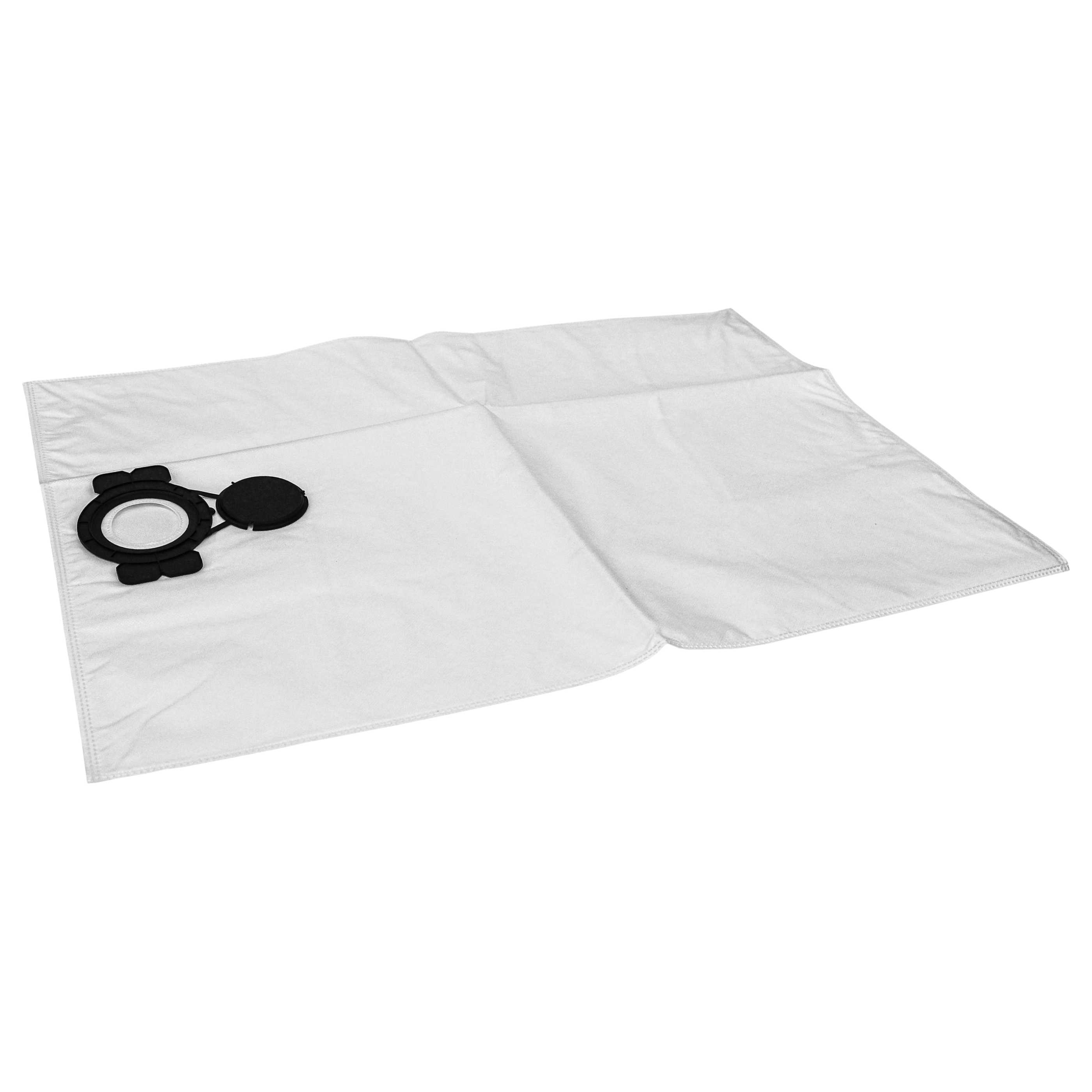 10x Sac remplace Milwaukee 4932459689 pour aspirateur Milwaukee - toison