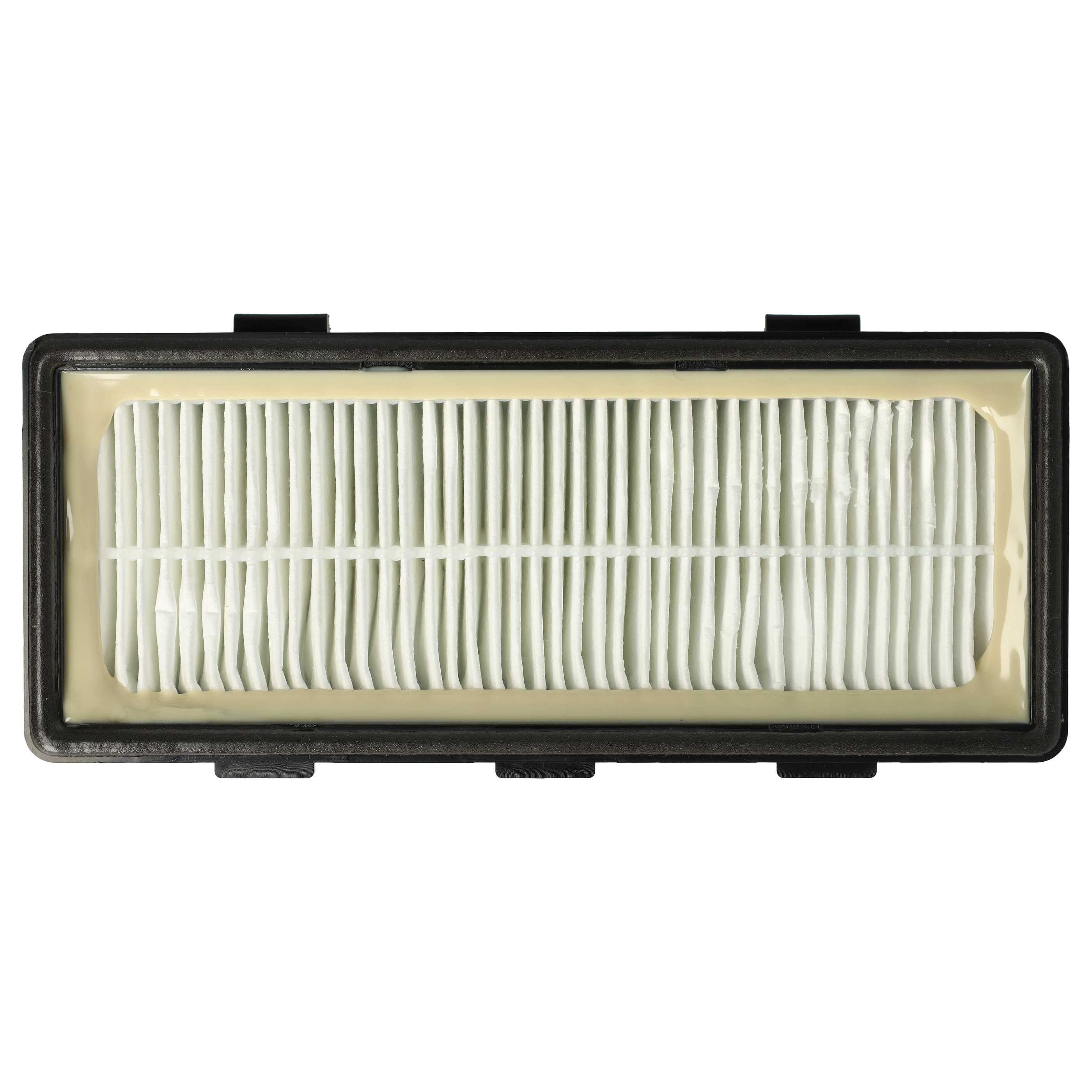 2x Filtro reemplaza Kärcher 6.414-801.0, 6.414-080.0 para aspiradora filtro Hepa - negro / blanco