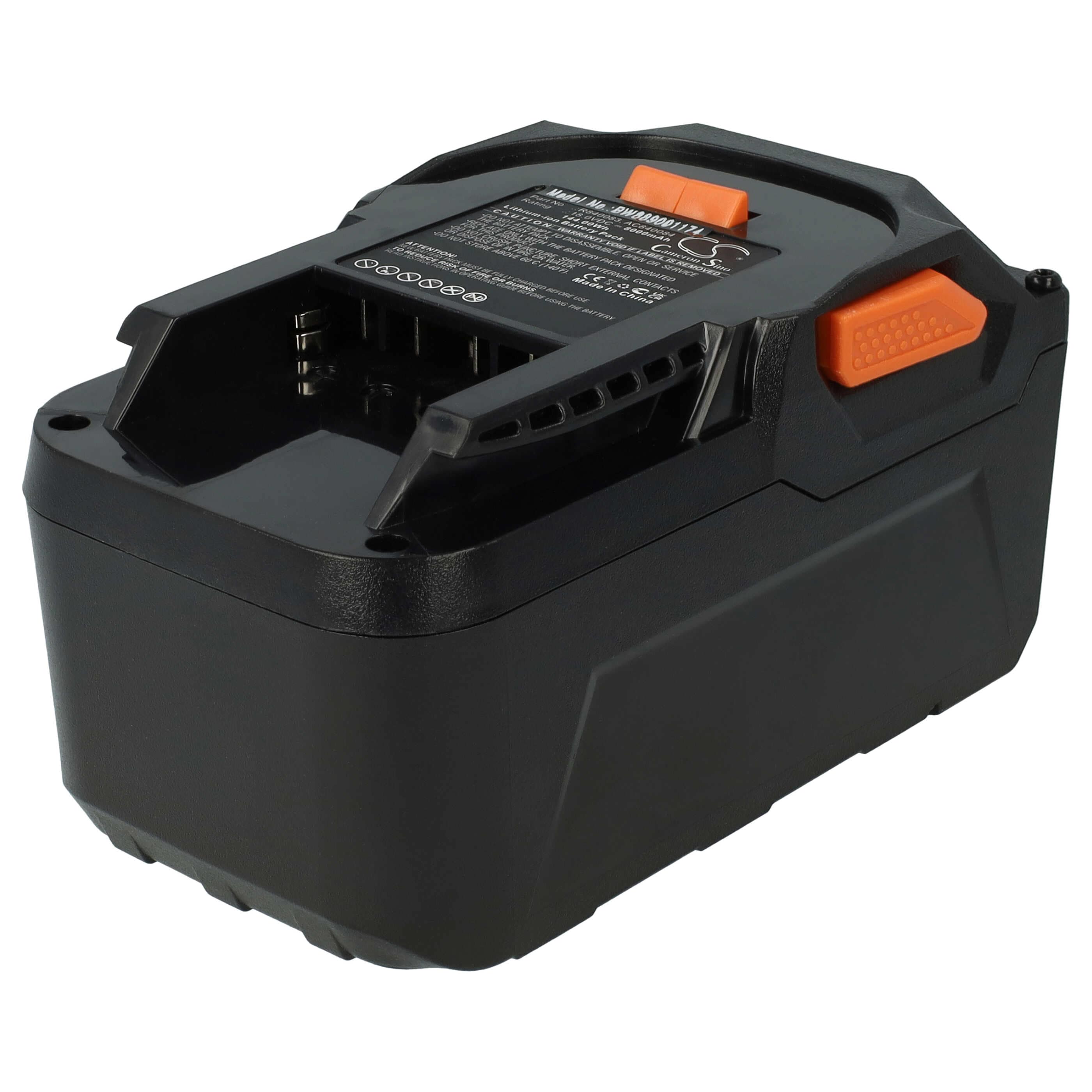 Batterie remplace AEG L1815R, L1830R outil électrique Ridgid - 8Ah 18V Li-ion