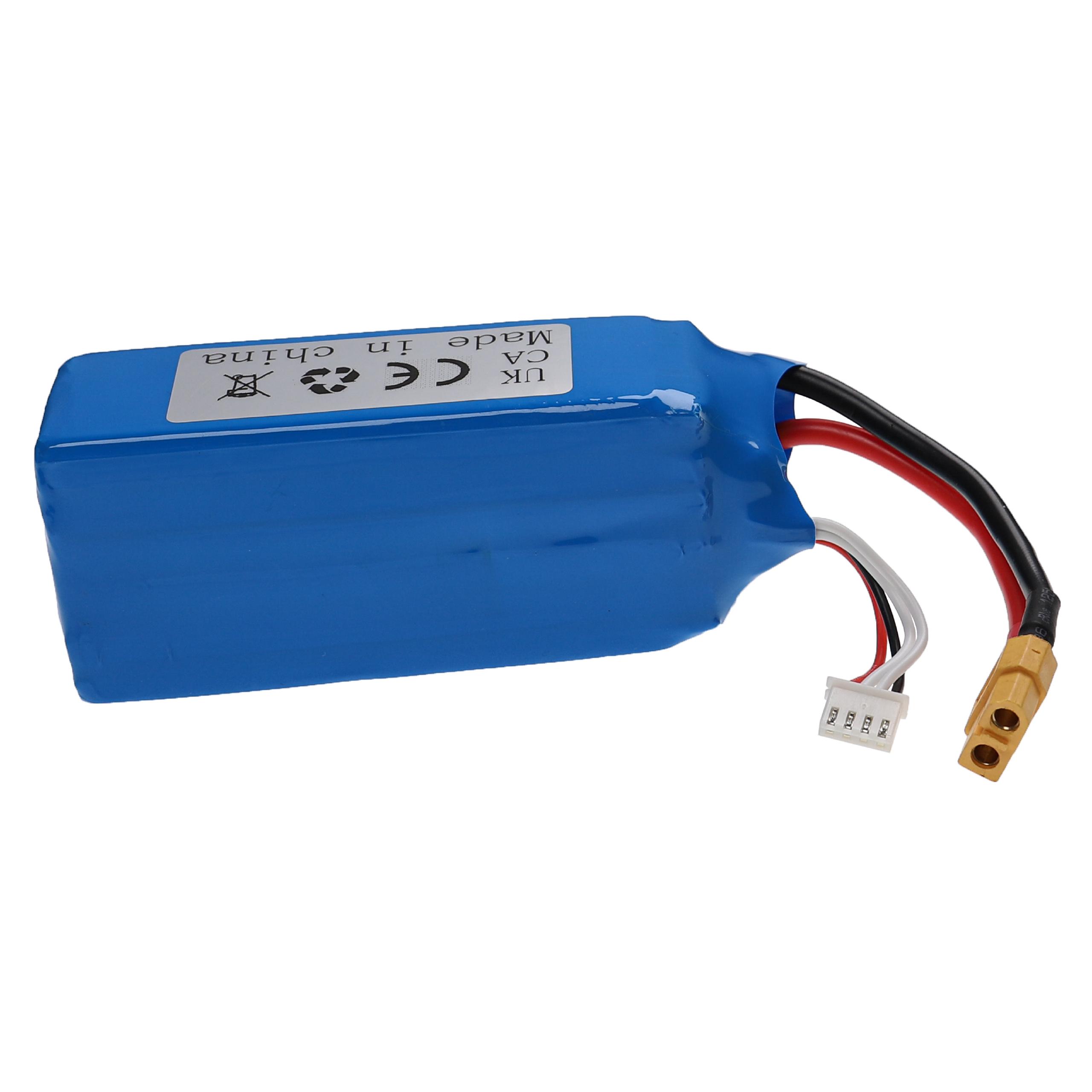 Batterie modèle radio-télécommandé - 5400mAh 11,1V Li-polymère, XT60