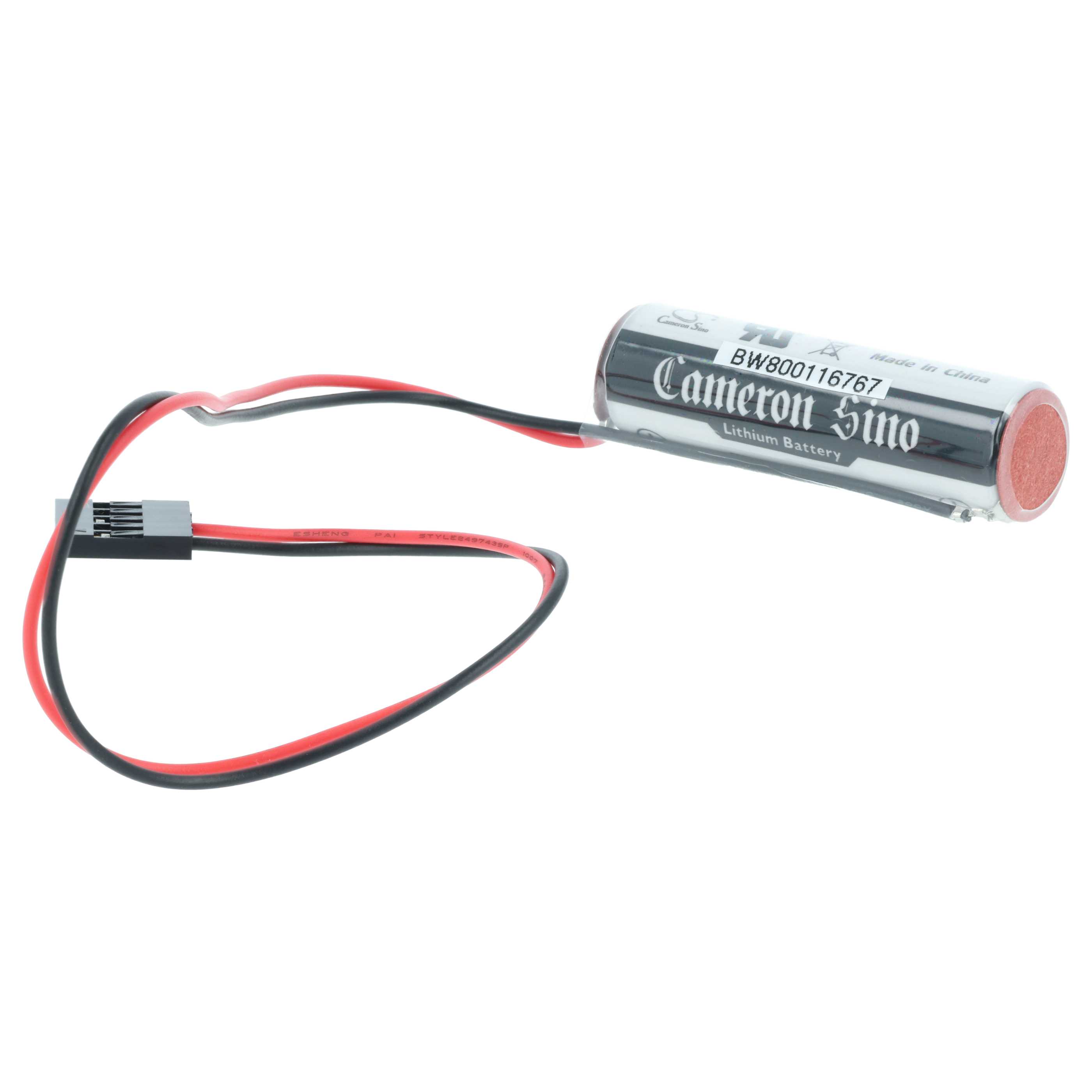 Industrial Controller Battery replaces Toshiba ER6V, 479348-1 - 2000mAh 3.6V Li-MnO2