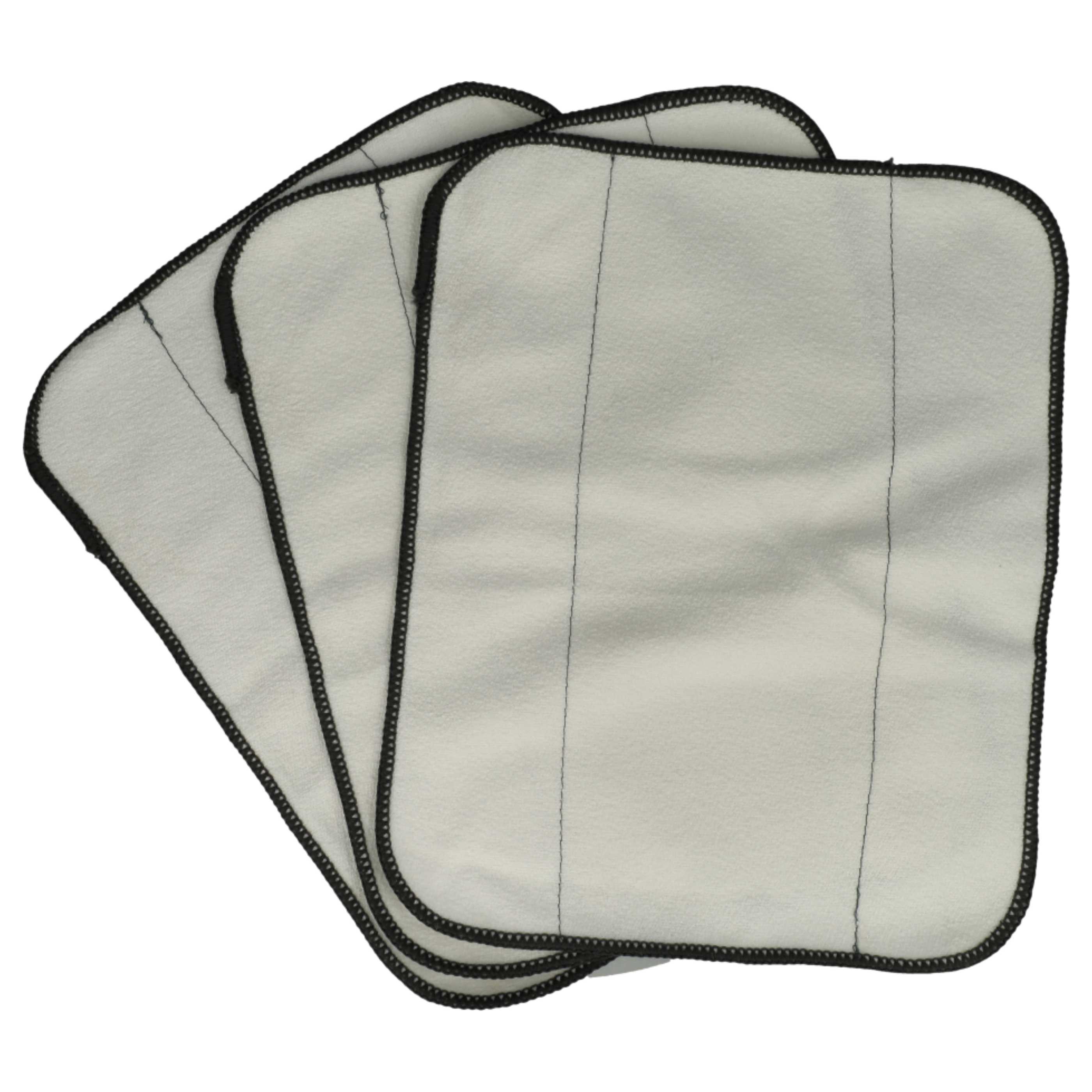 Cleaning Cloth Set (12 Part) replaces iRobot 4409706 for iRobot Robot Vacuum - microfleece