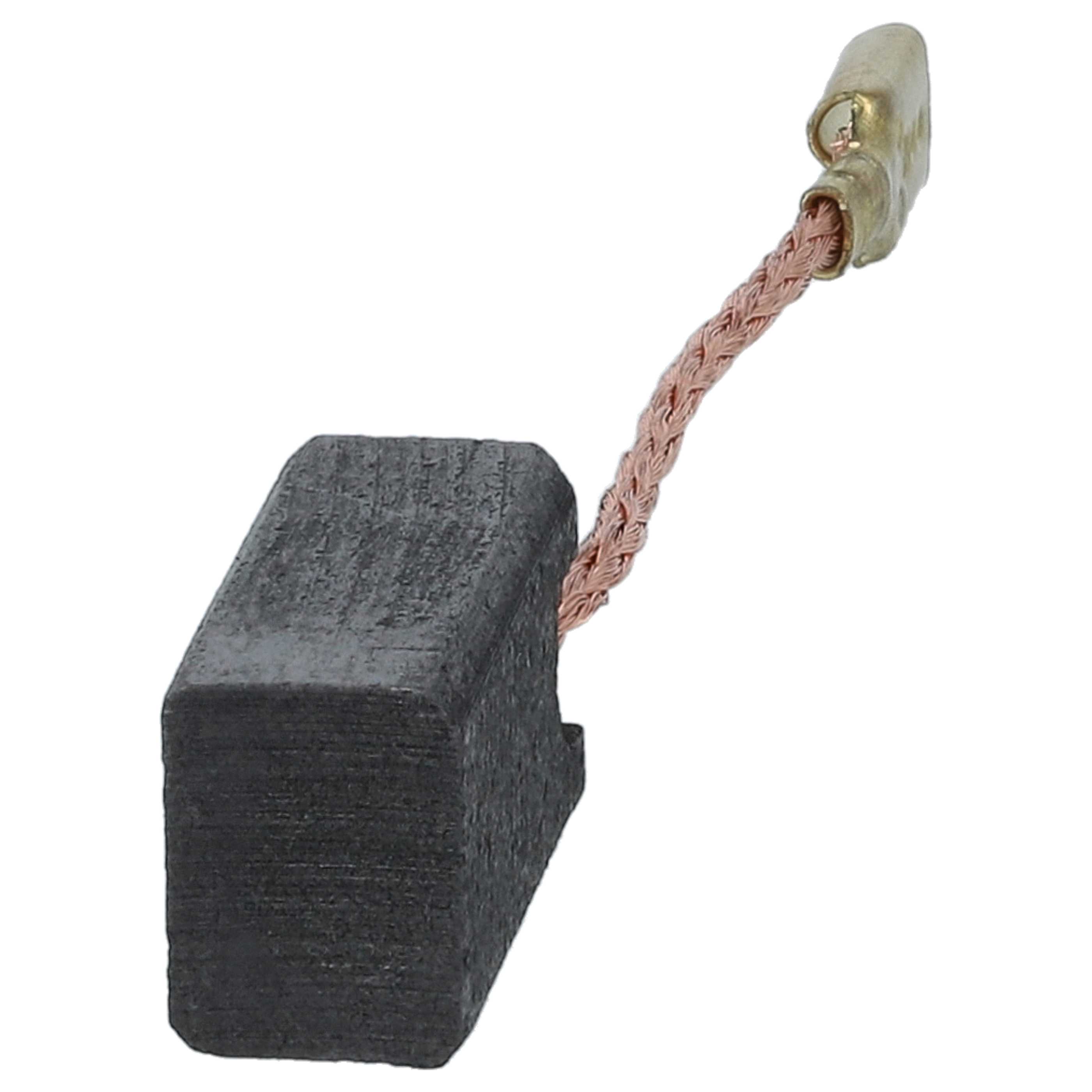 10x Kohlebürste als Ersatz für Rupes 47.105, 47.105/10 für Elektrowerkzeug - 5,9 x 7,95 x 13,3mm