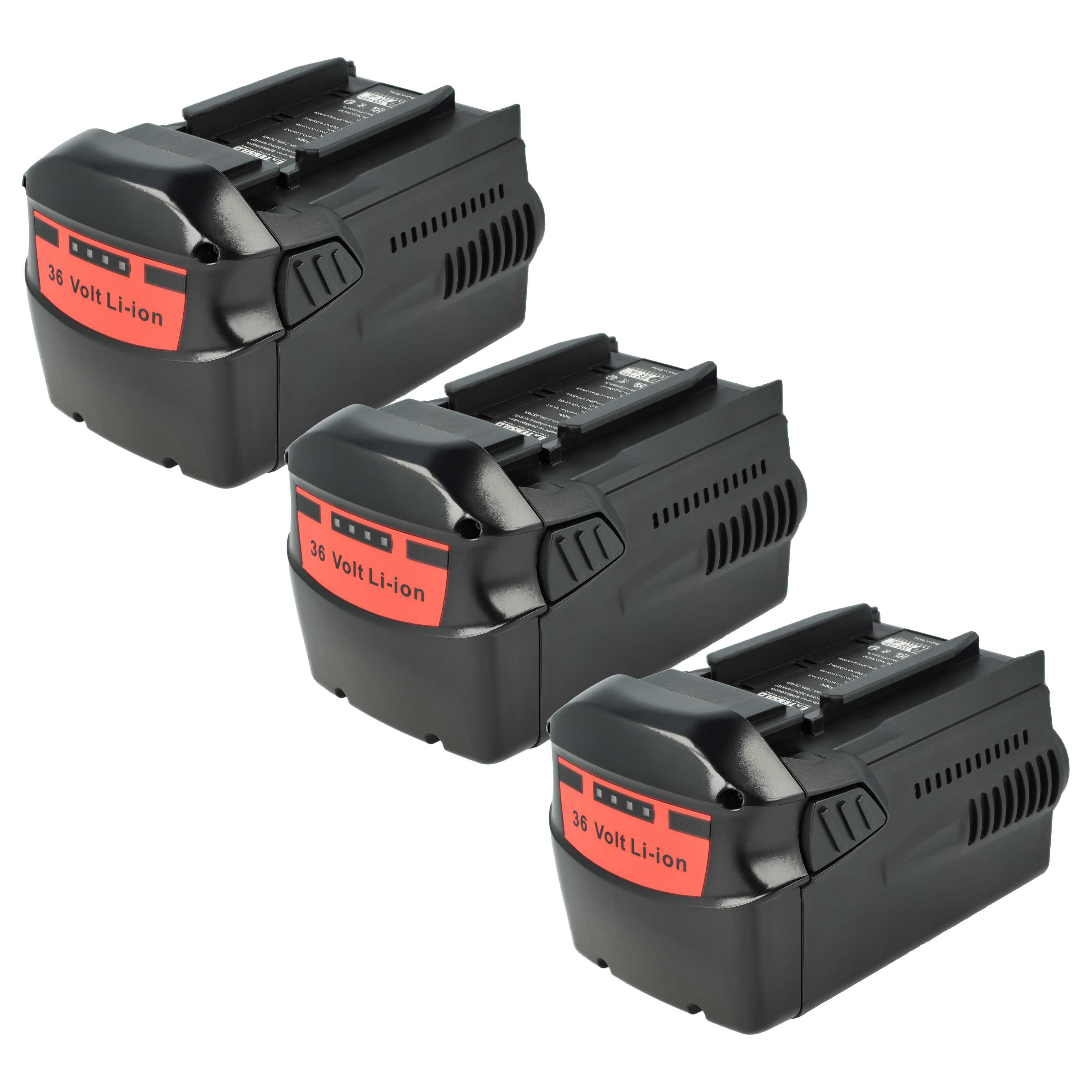 3x Battery replaces Hilti B36, B36V, 2203932, 418009 Electric Power Tool - 7000 mAh, 36 V, Li-Ion