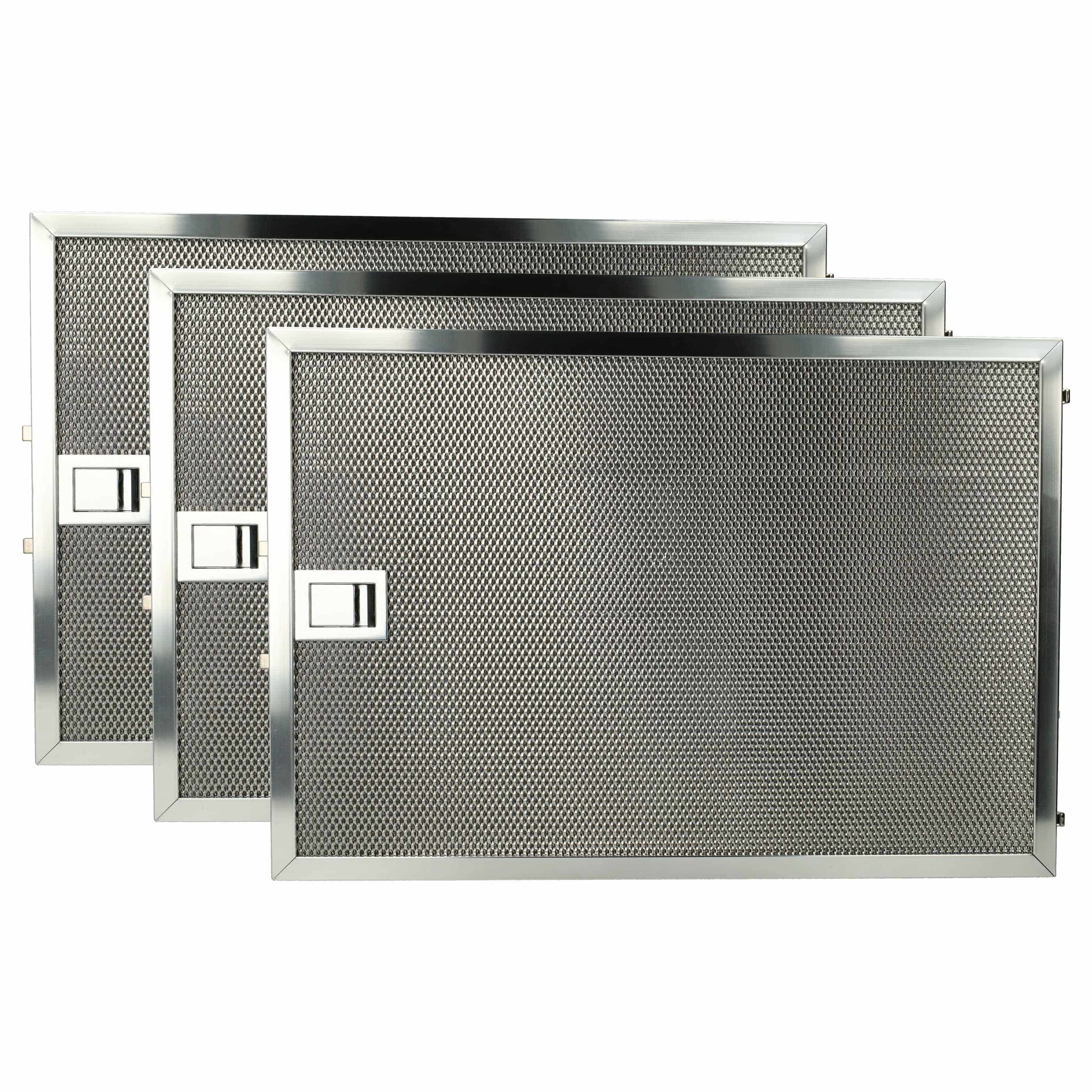 3x Filtres métal remplace Alapure MFR051 pour hotte aspirante