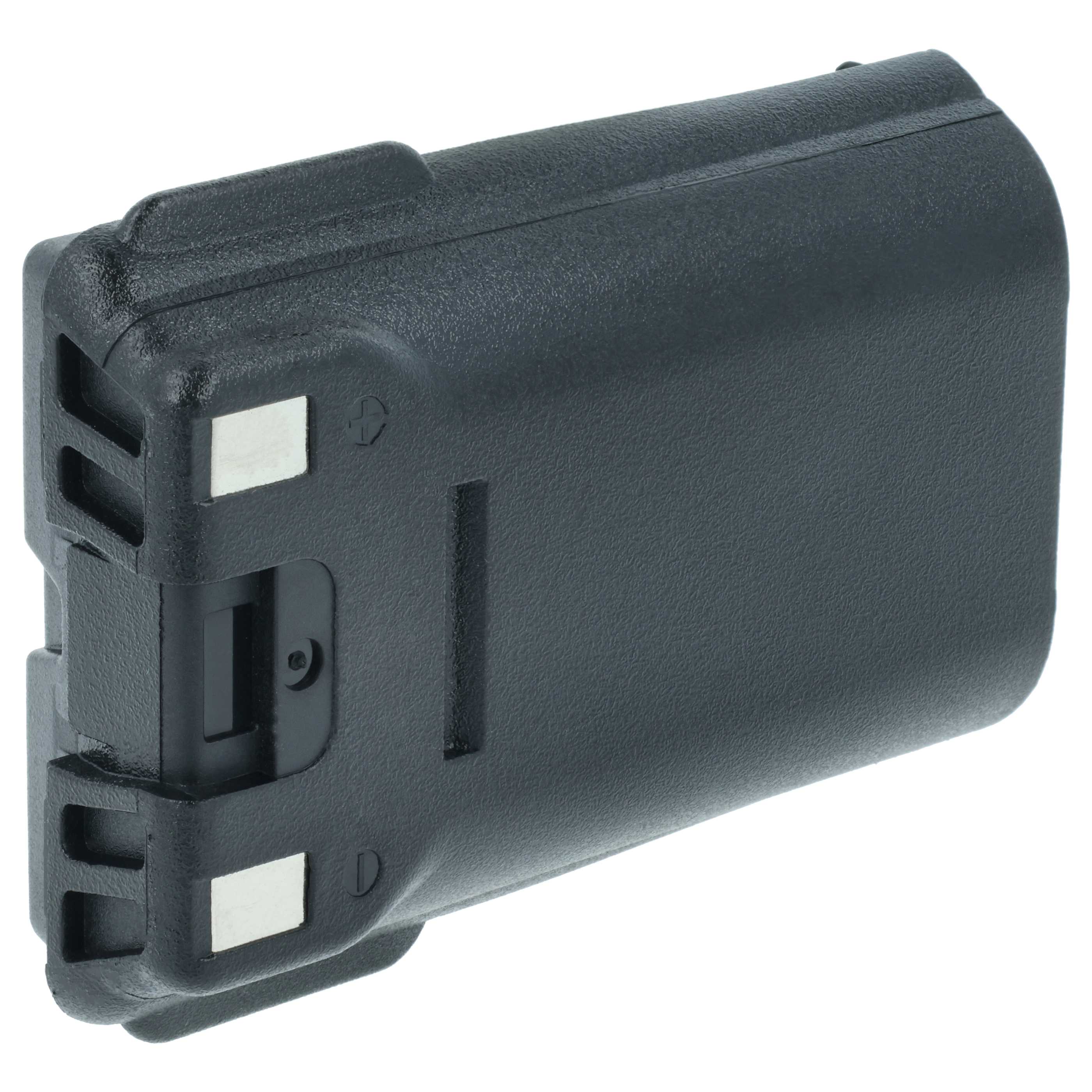 Radio Battery replaces Icom BP-245H, BP-245N, BP-245 - 2100 mAh 7.4 V Li-Ion + Belt Clip