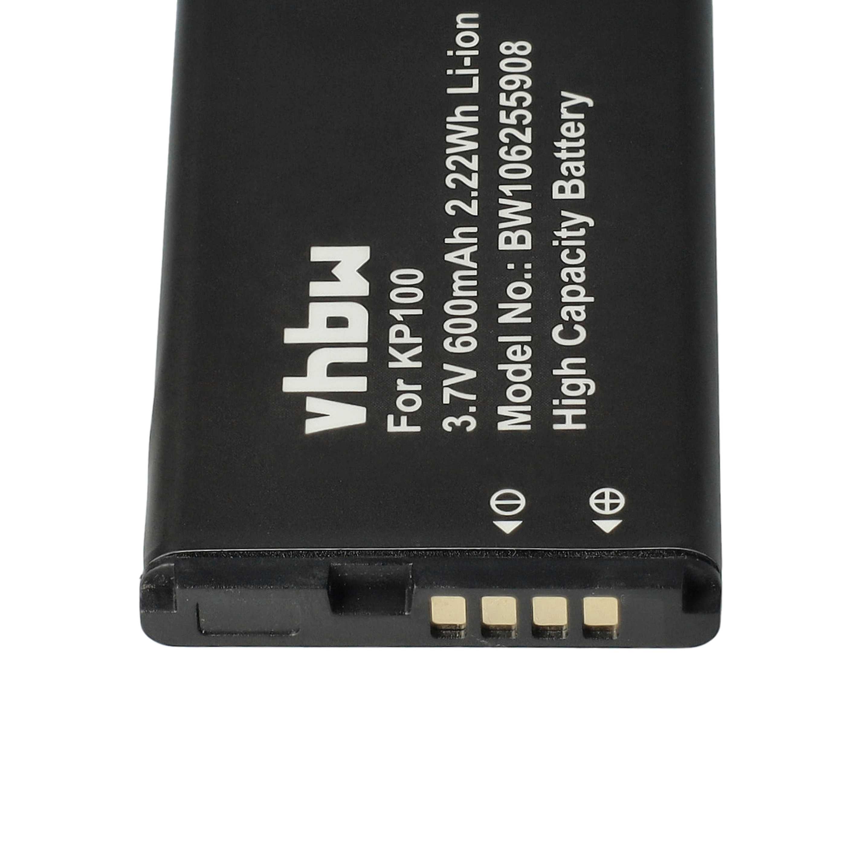 Batteria sostituisce LG IP-431a, SBPL0083509, SBPL0089901, IP-430a per cellulare - 600mAh 3,7V Li-Ion 