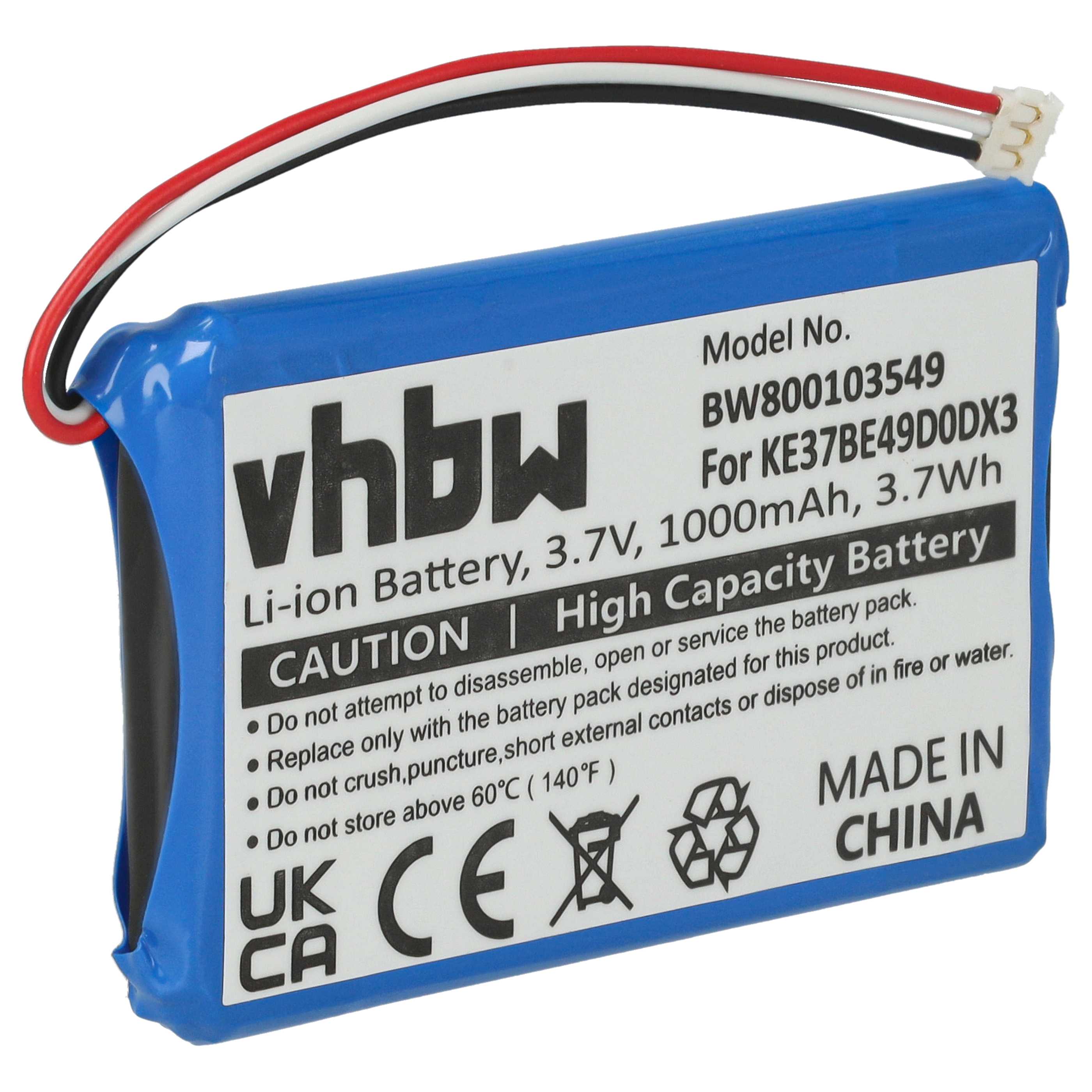 Akumulator do nawigacji GPS zamiennik Garmin AI32AI32FA14Y - 1000 mAh 3,7 V Li-Ion