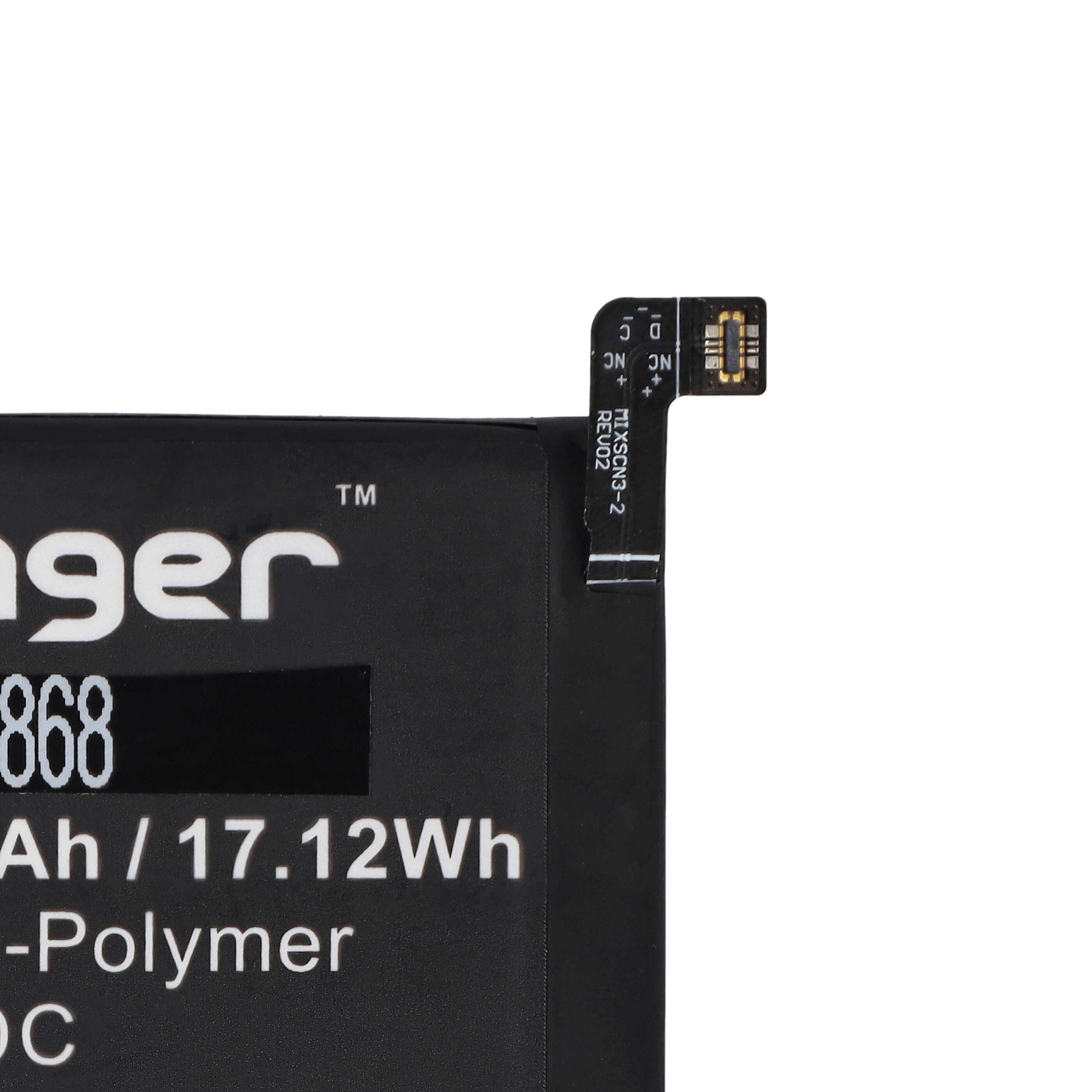 Batterie remplace Xiaomi BP46 pour téléphone portable - 4400mAh, 3,89V, Li-polymère