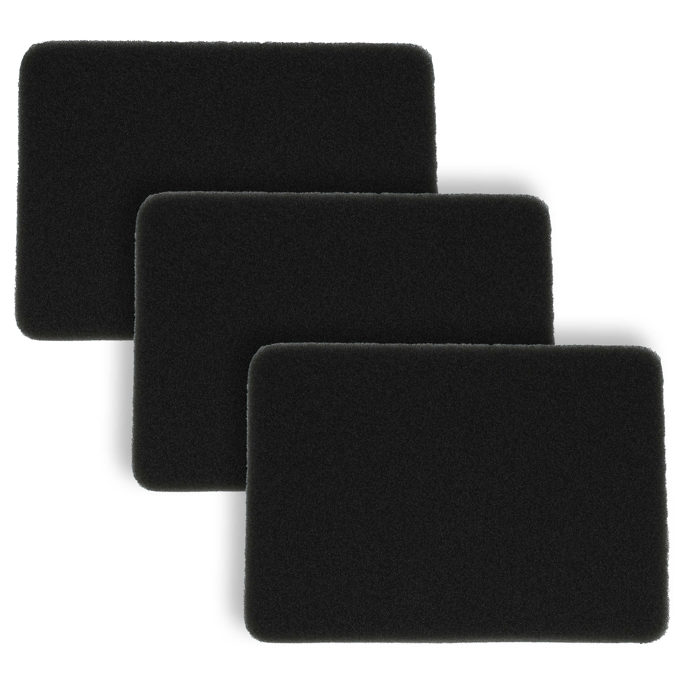 3x foam filter replaces Rowenta RS-RT4229 for Rowenta Vacuum Cleaner