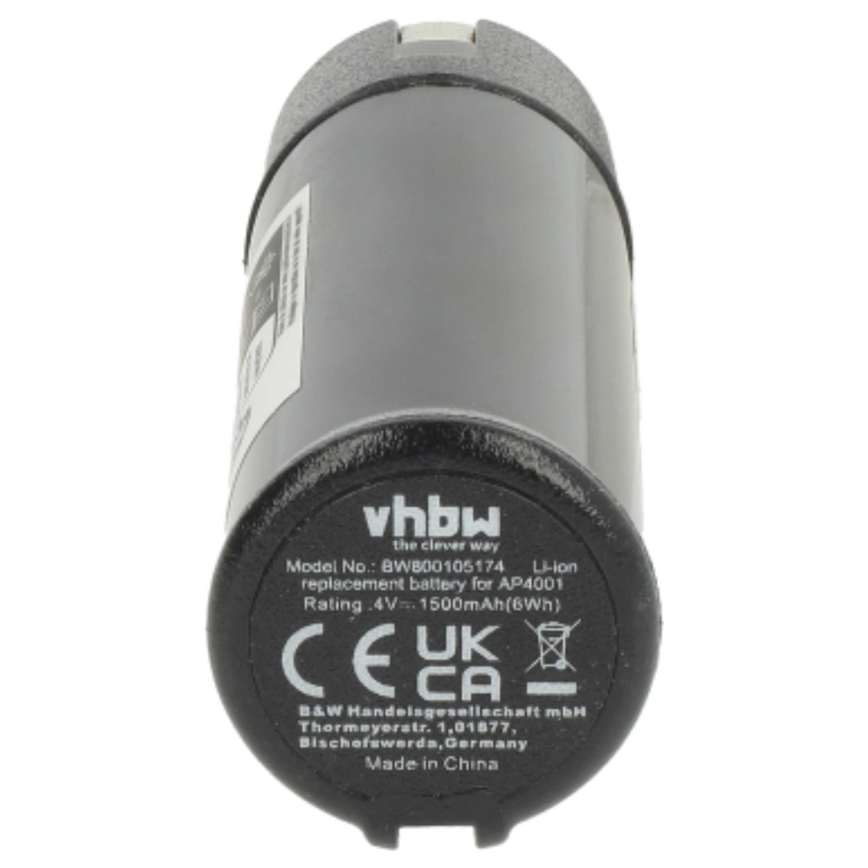 2x Batteria sostituisce Ryobi AP4001 per attrezzo - 1,5Ah 4V Li-Ion